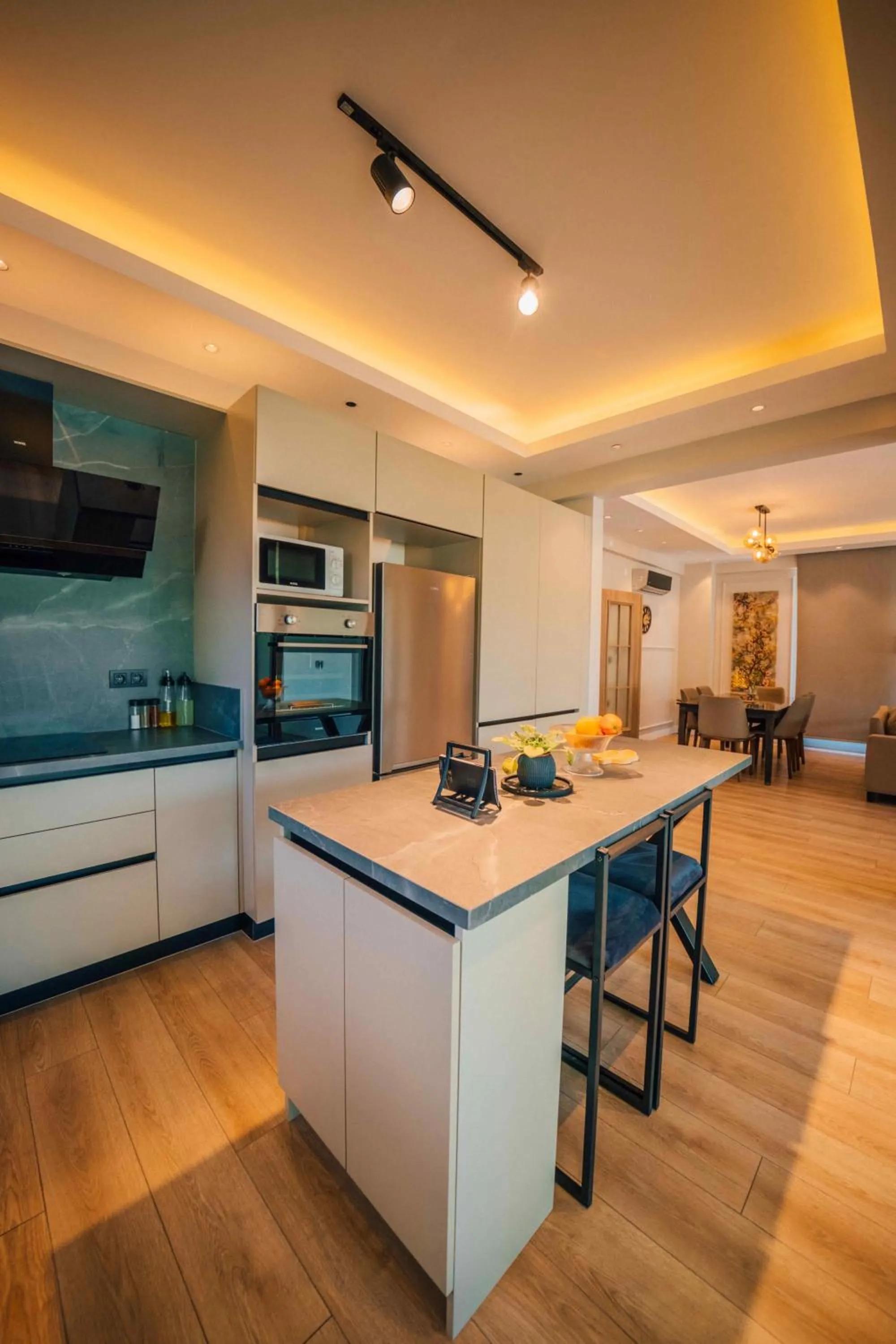 Kitchen or kitchenette in New Balturk Villas Sapanca