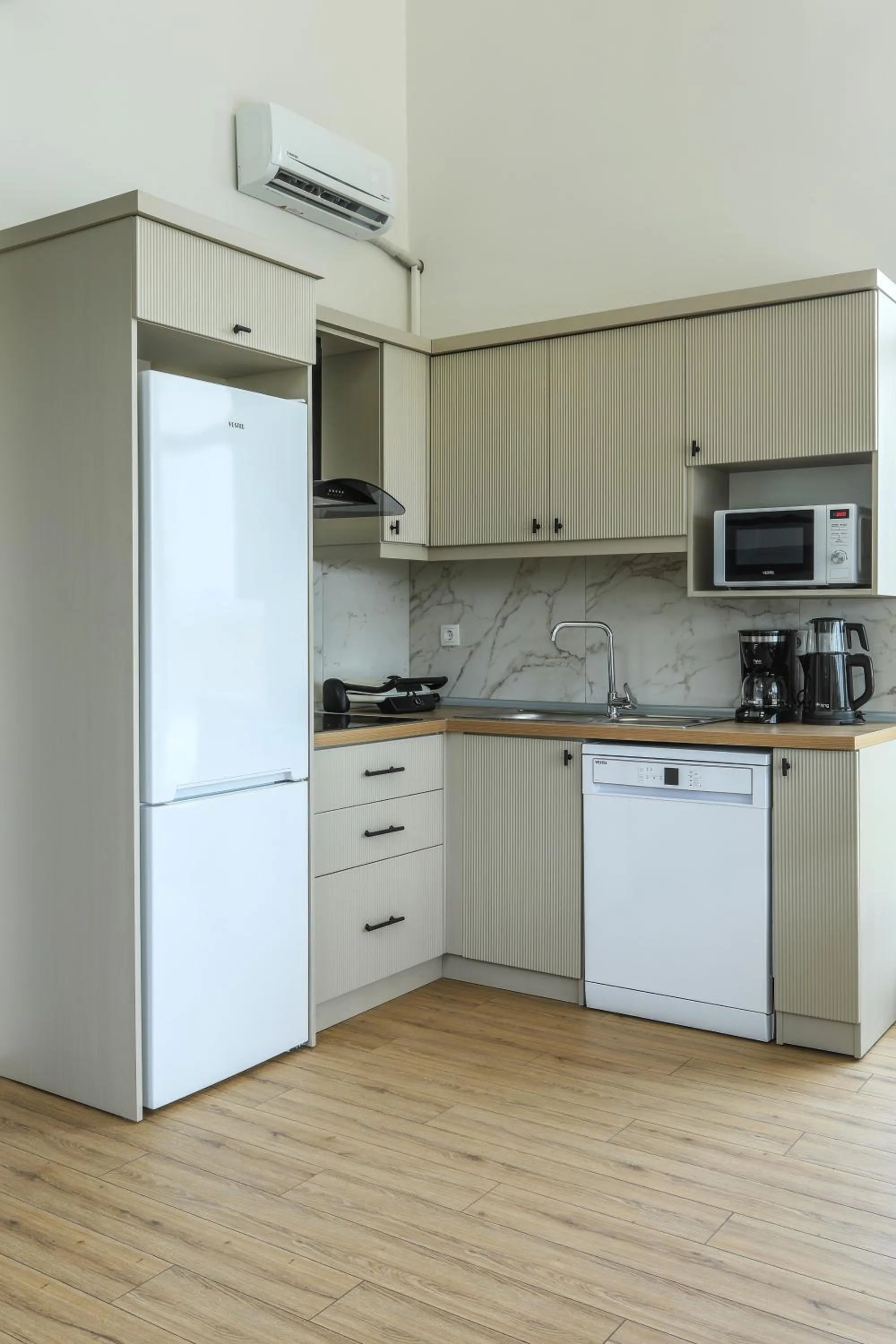kitchen in New Balturk Villas Sapanca
