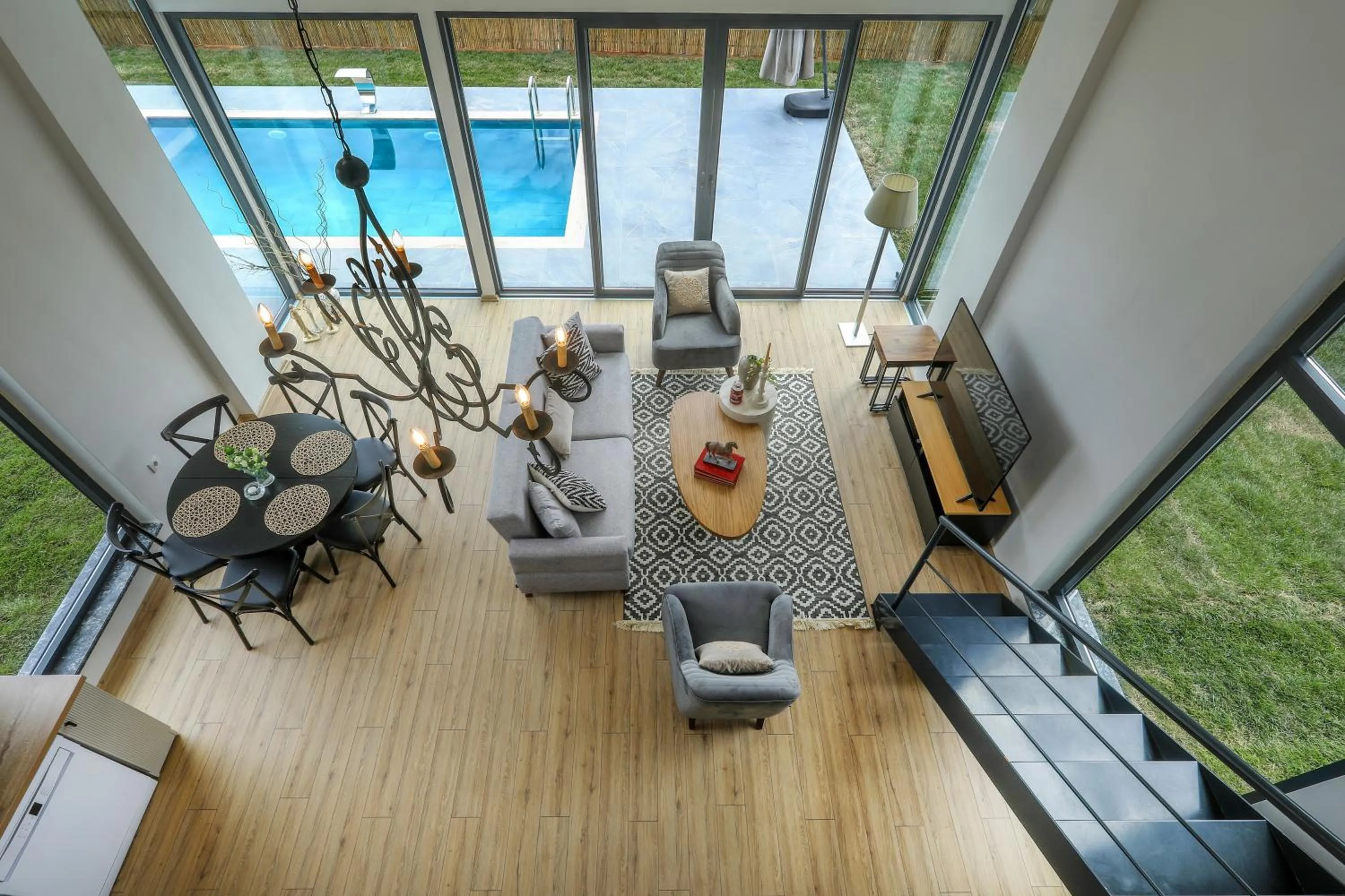 Living room in New Balturk Villas Sapanca