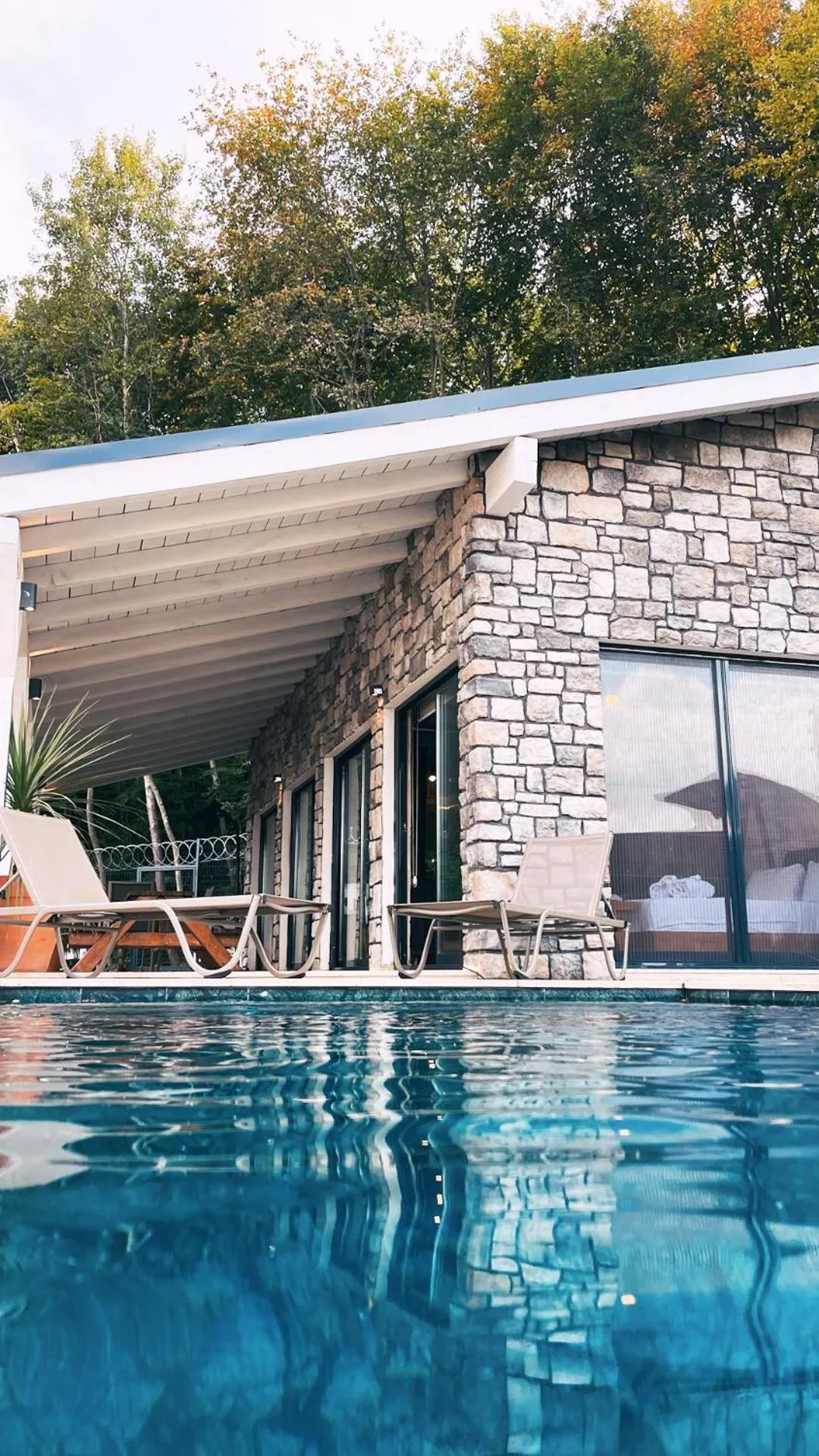 Swimming pool in New Balturk Villas Sapanca