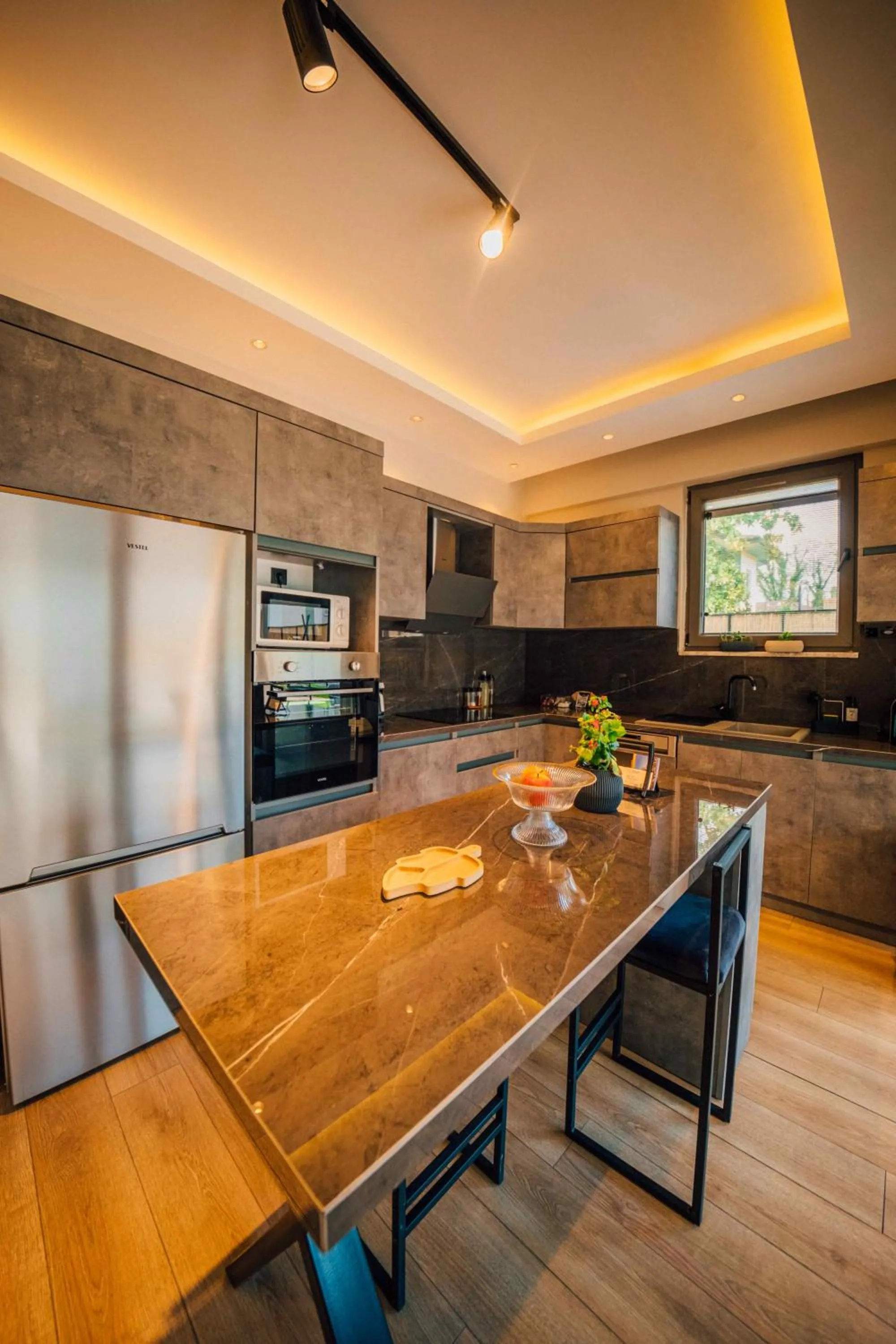 Kitchen or kitchenette in New Balturk Villas Sapanca