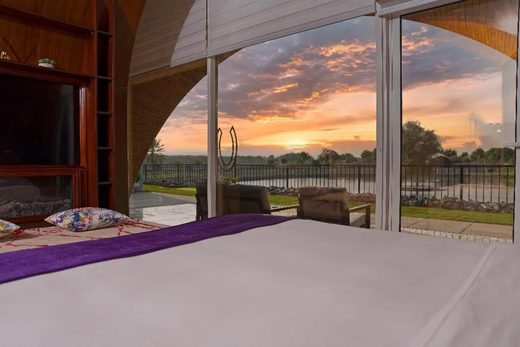 Bedroom, Bed in Nirvana Retreat By Patanjali Wellness Initiative