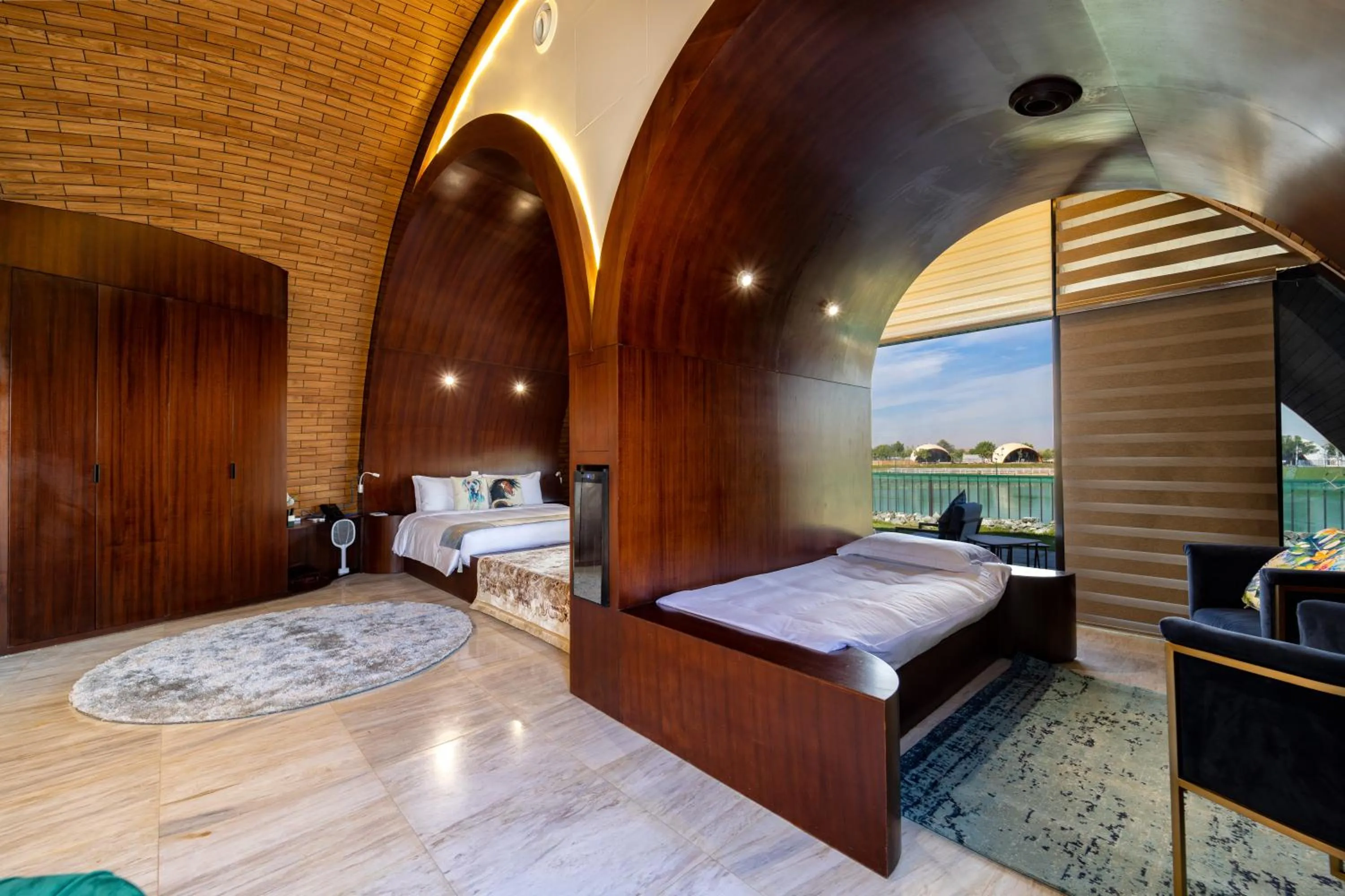 Bedroom, Bed in Nirvana Retreat By Patanjali Wellness Initiative