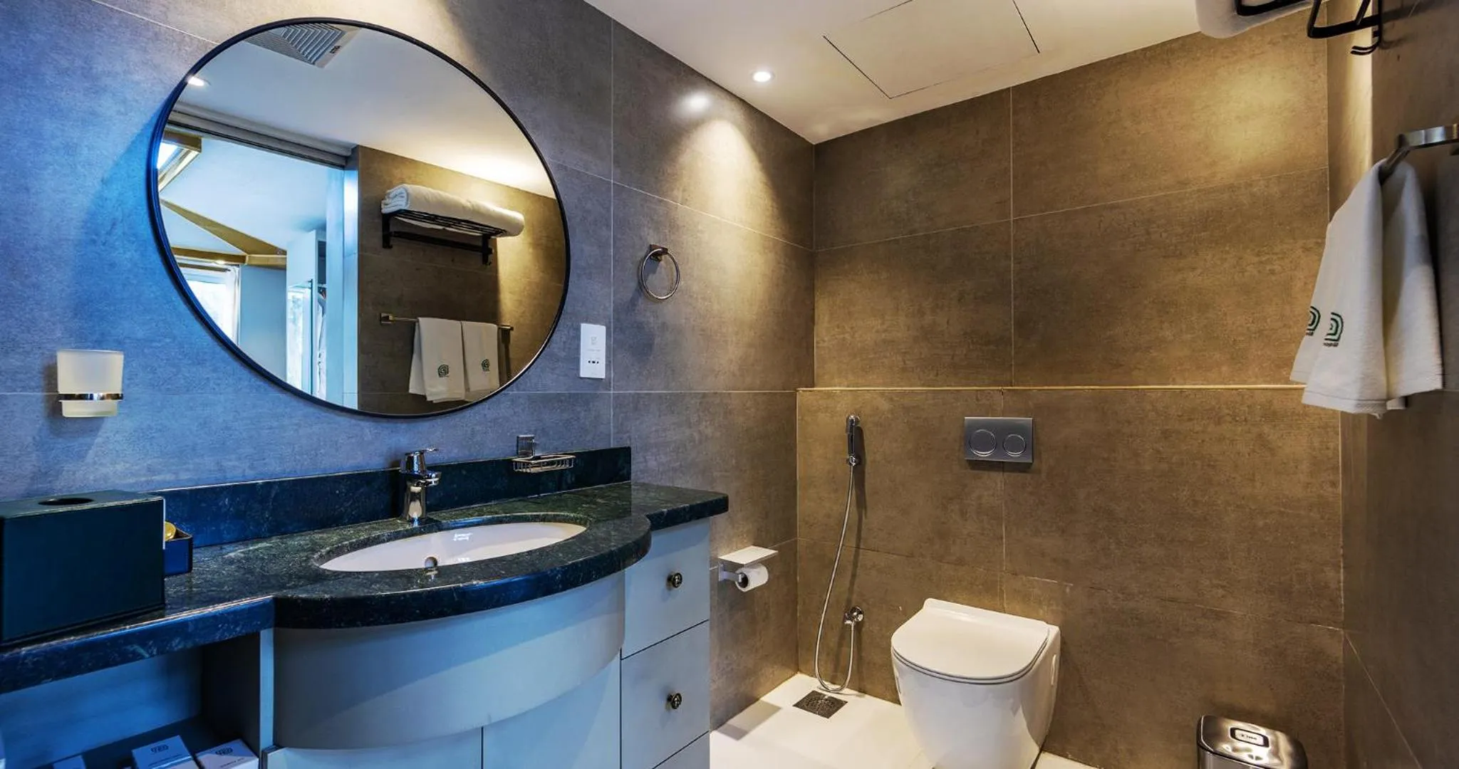 Toilet in Nirvana Retreat By Patanjali Wellness Initiative