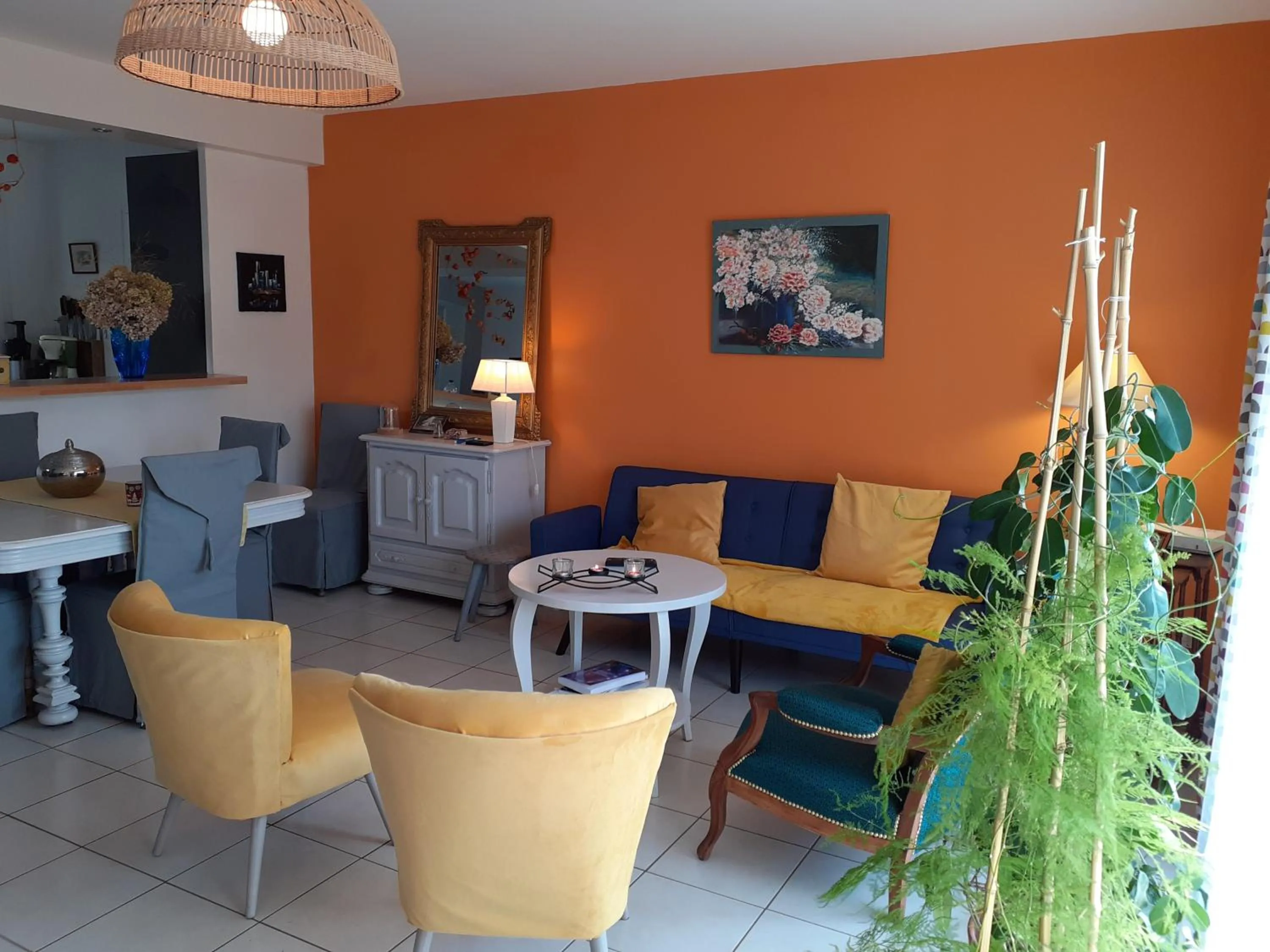 Living room, Seating Area in Les Oiseaux chambre d'hôtes