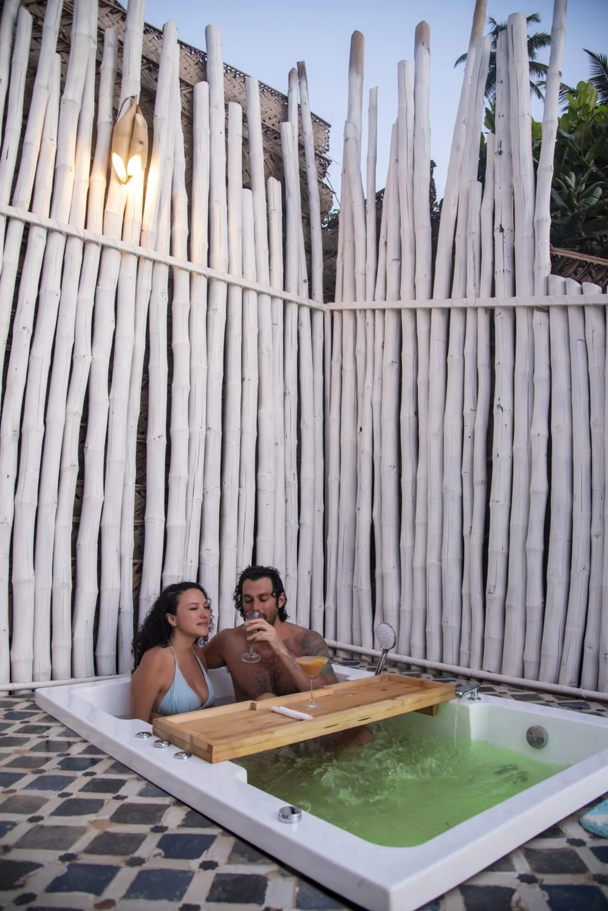 Open Air Bath in Obrigado by Craftels