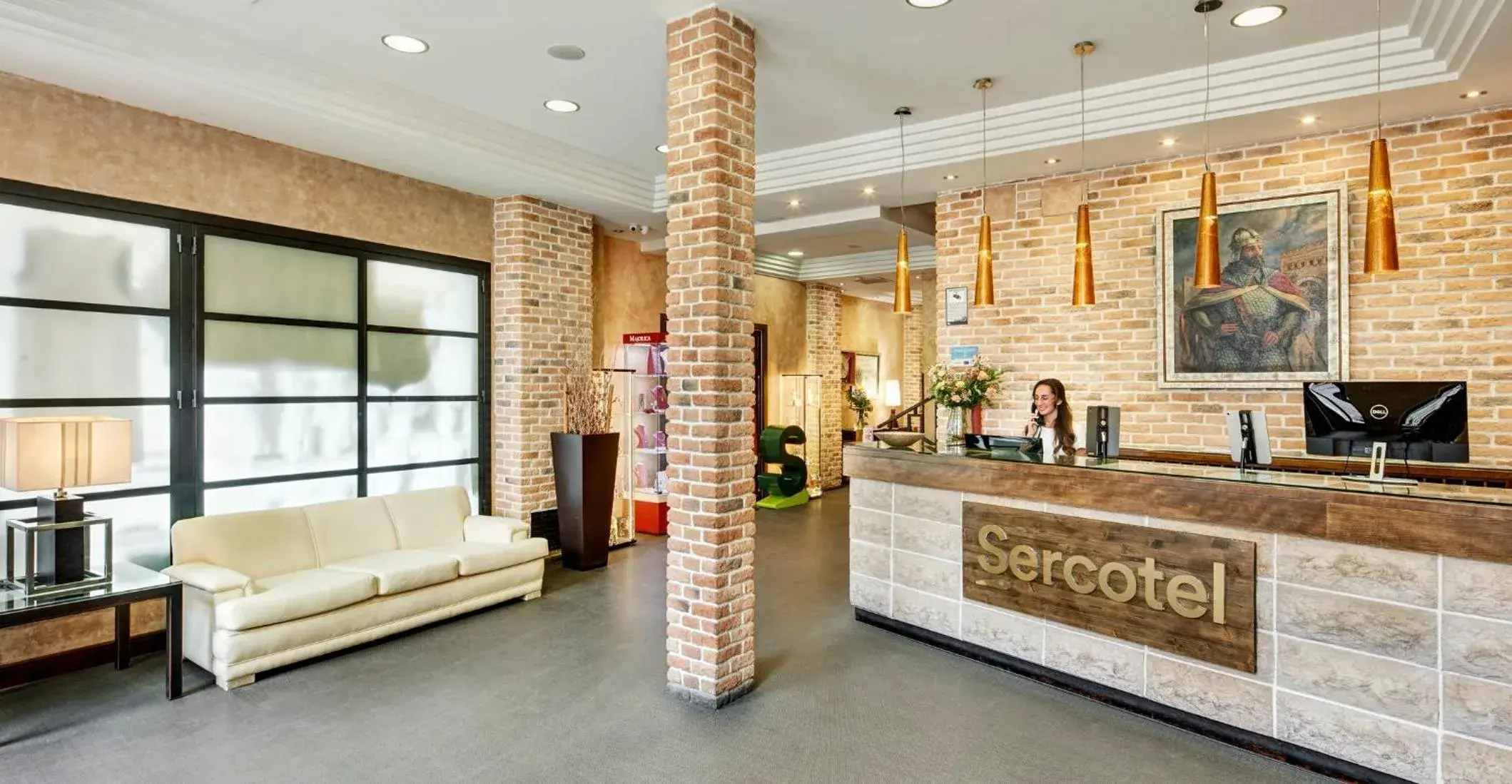 Lobby or reception in Hotel Sercotel Alfonso VI Lobby or reception in Hotel Sercotel Alfonso VI