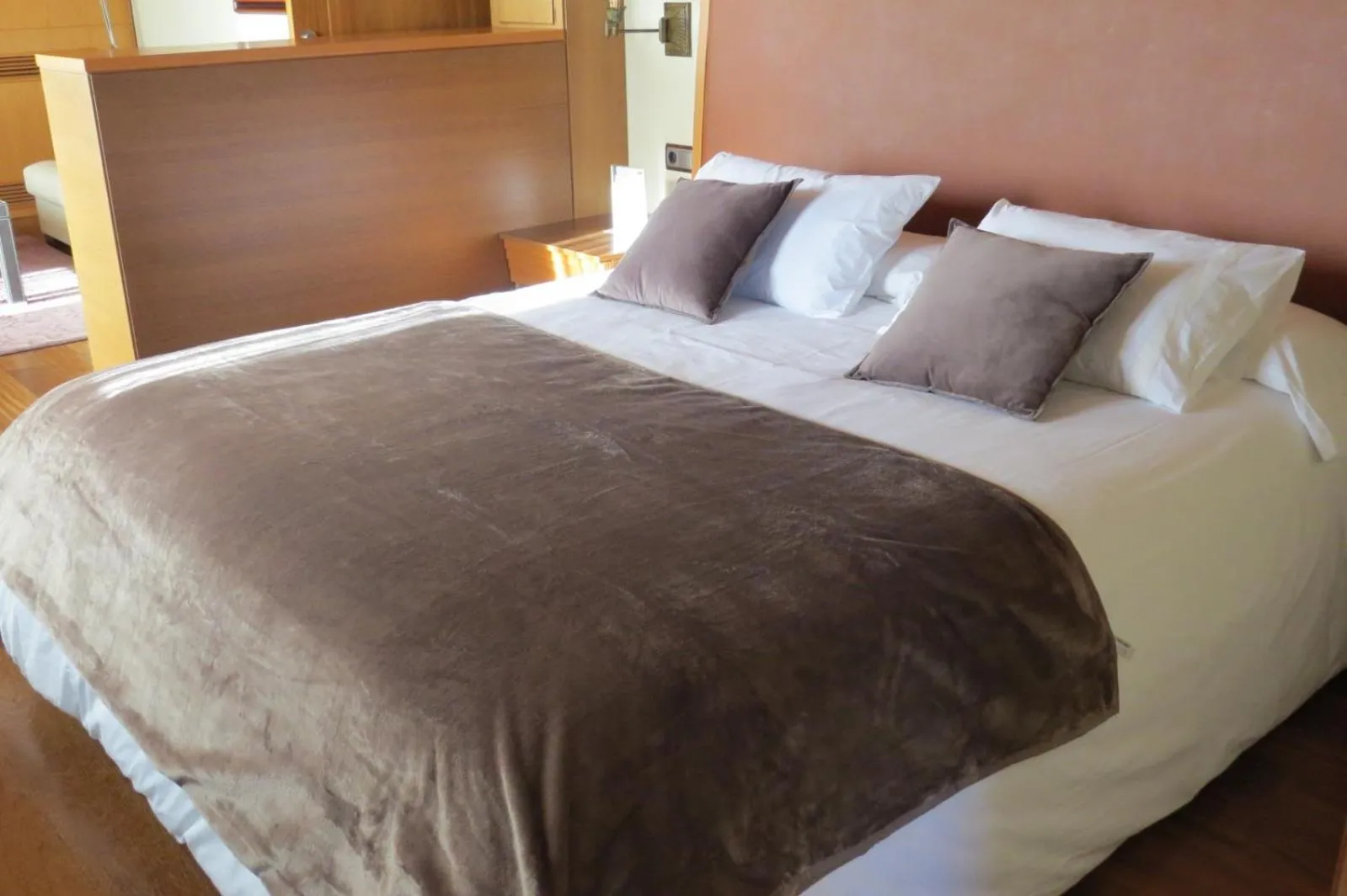 Bed in Hotel Ríos