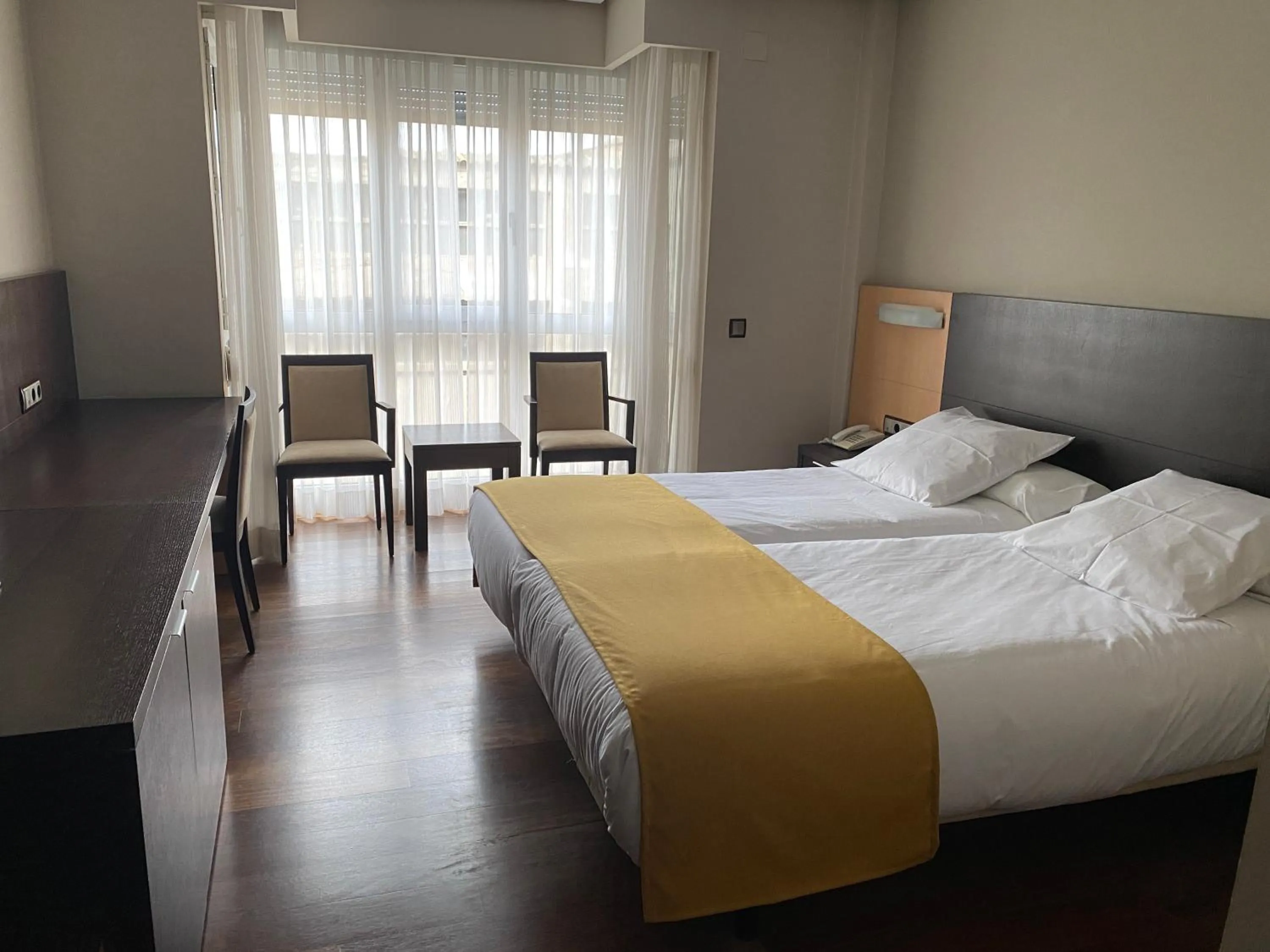 Bedroom, Bed in Hotel Ríos