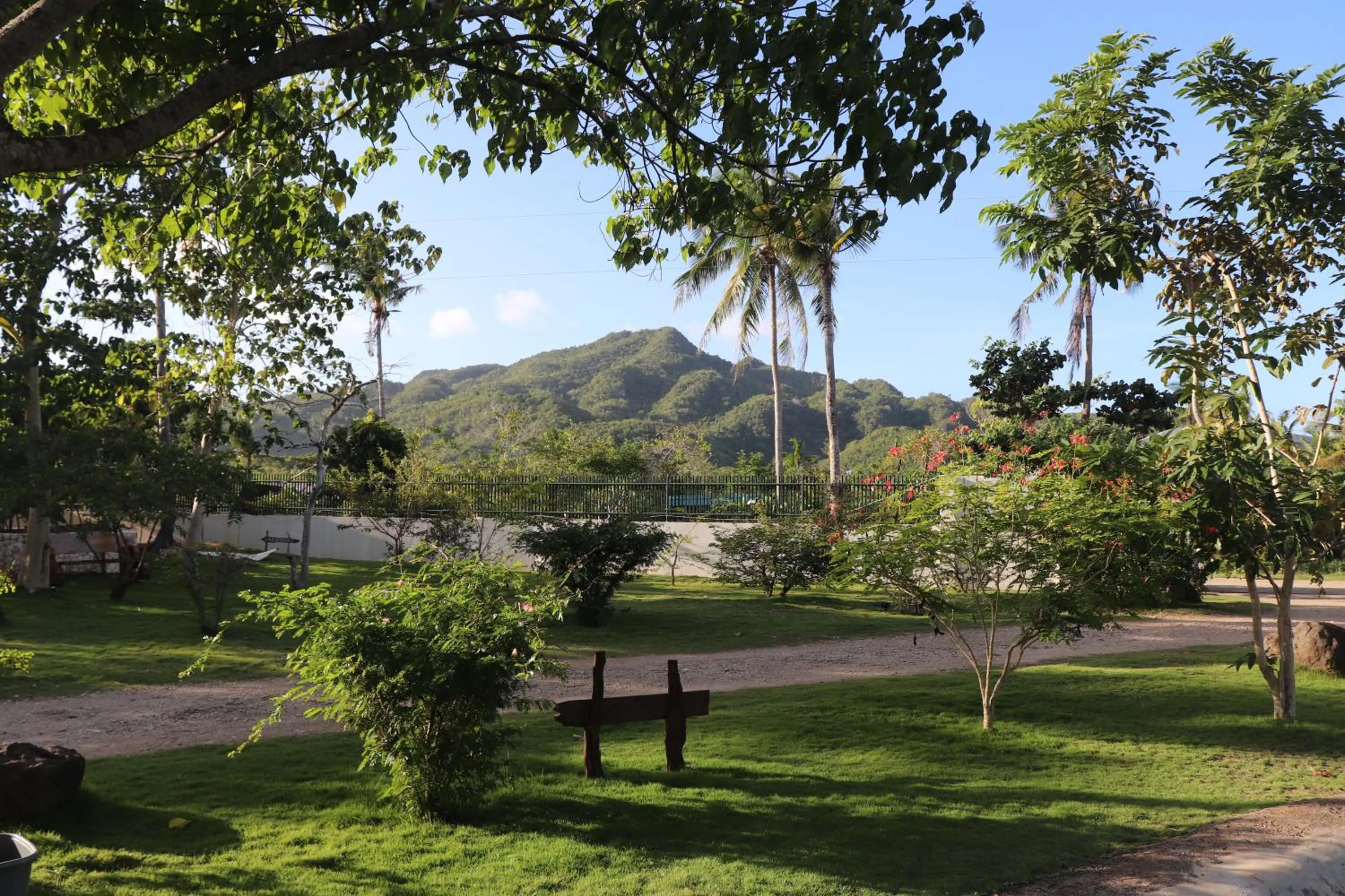 Garden in Island View Beachfront Resort
