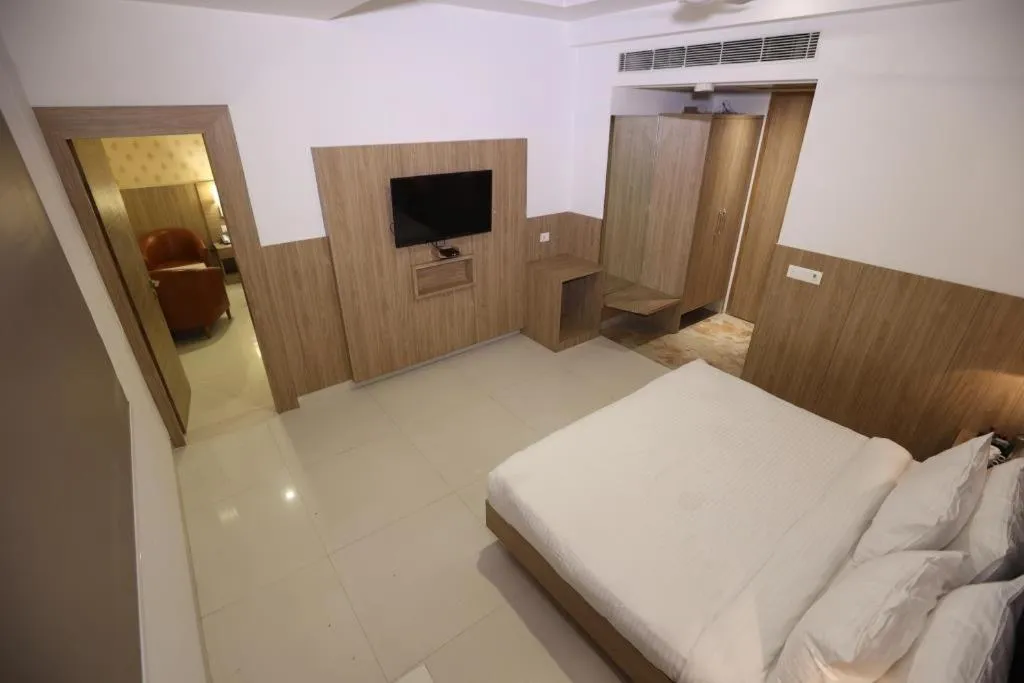Bedroom, Bed in The Elevate Hotel Near Delhi Airport With- Free Airport PICKUP