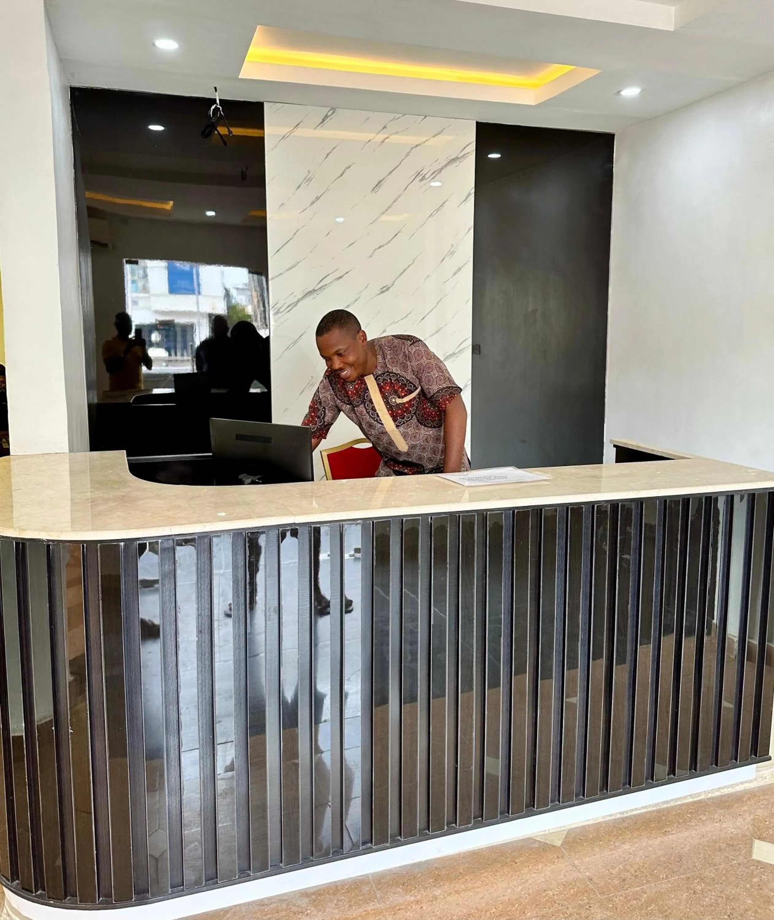 Lobby or reception in Whitehouse Msquare Hotel