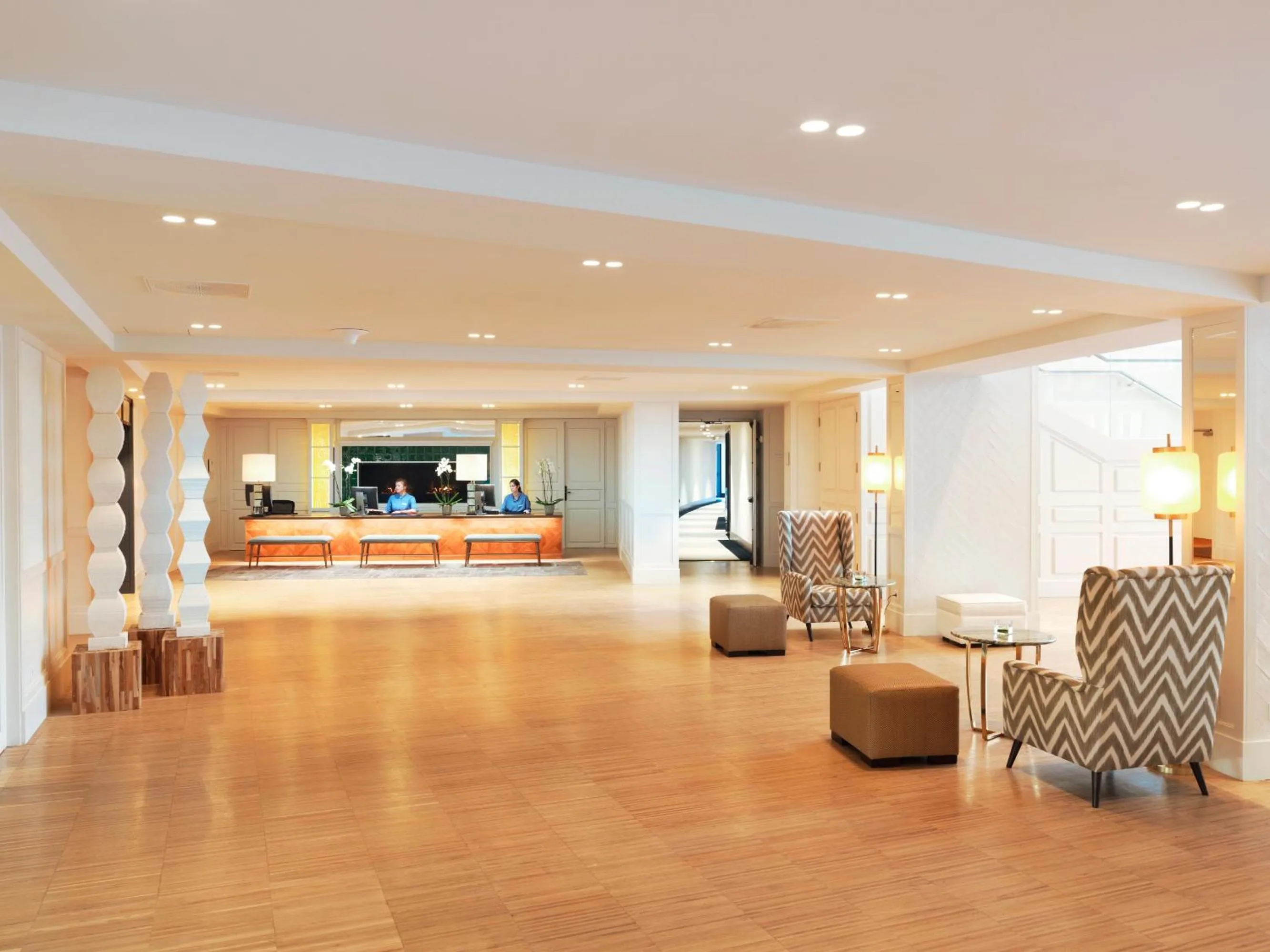 Lobby or reception in Hotel Camiral - The Leading Hotels of the World