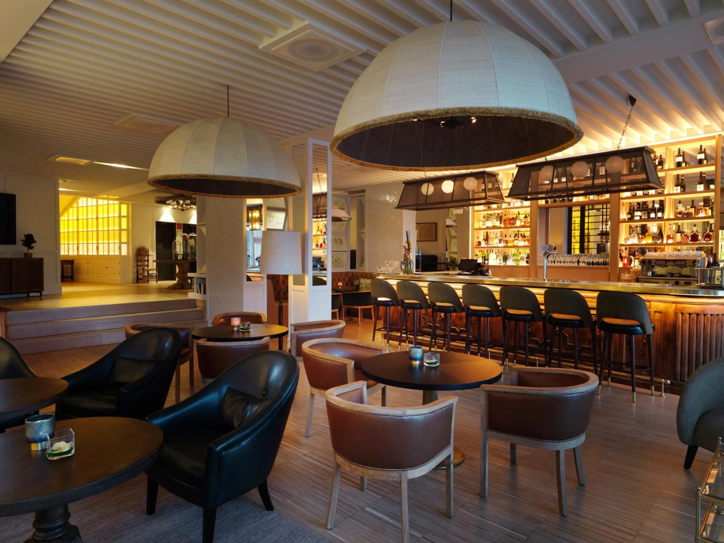 Lounge or bar in Hotel Camiral - The Leading Hotels of the World