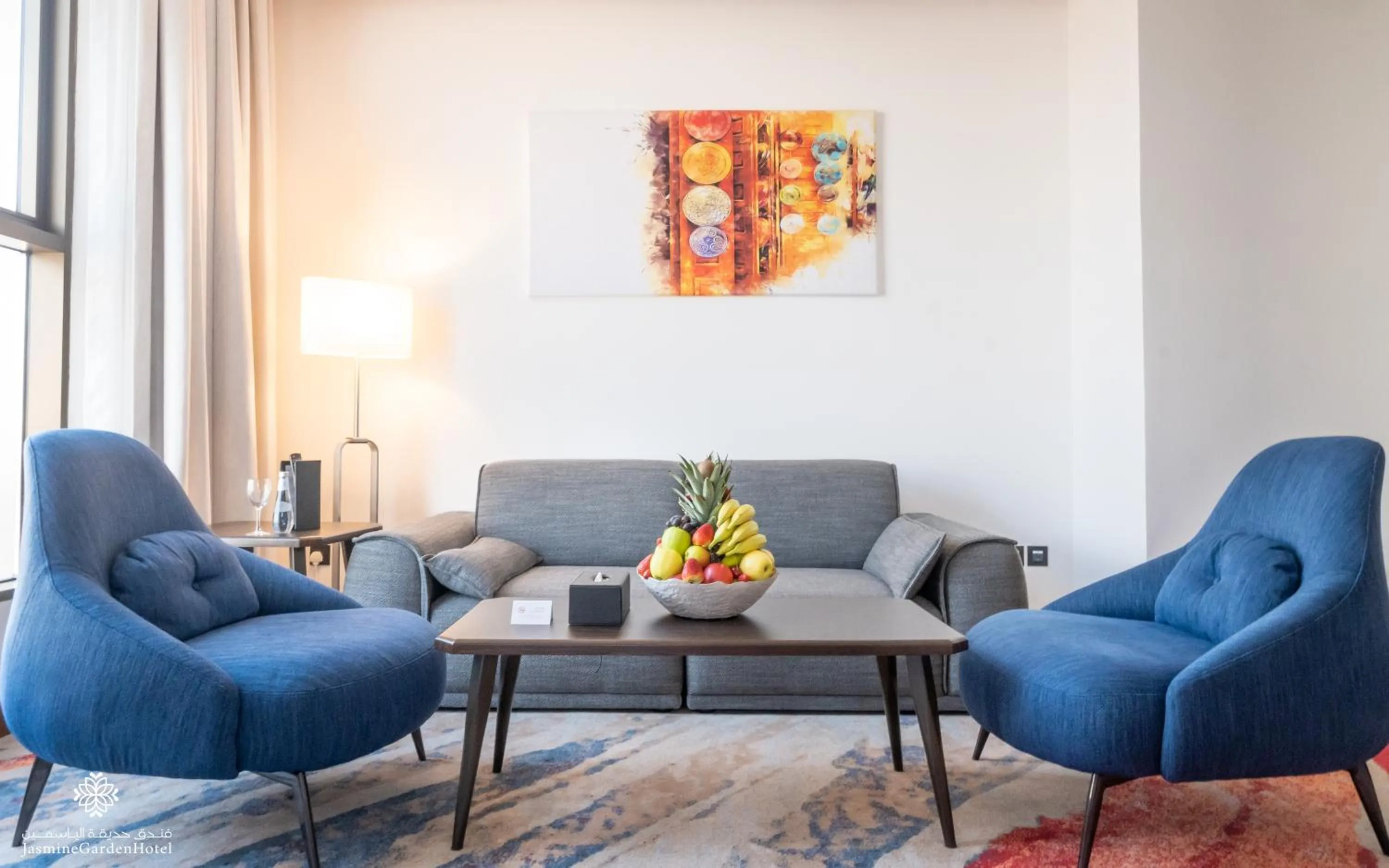 Seating area in Jasmine Garden Hotel