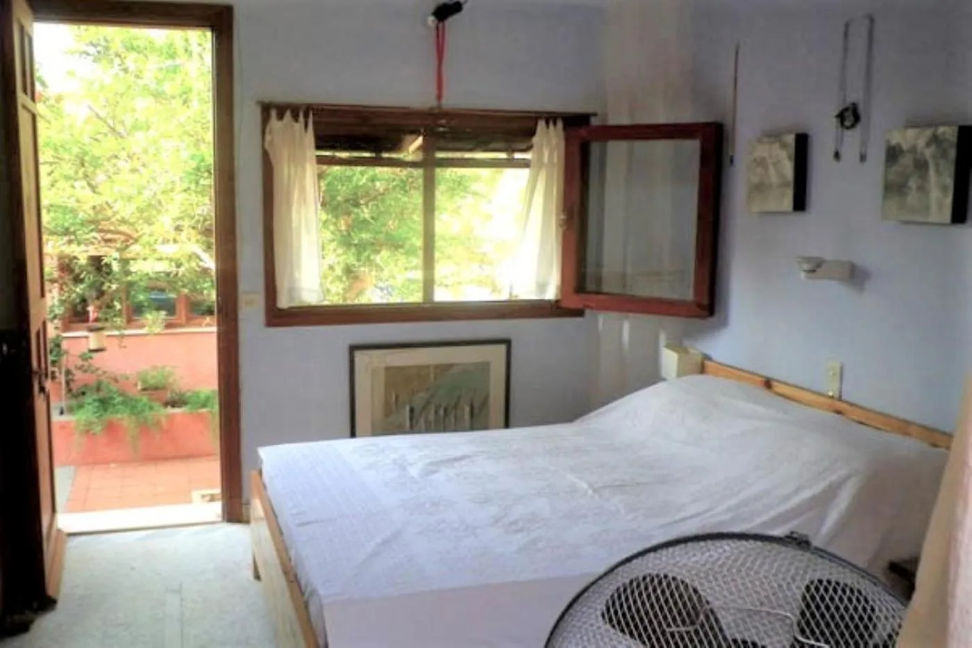 Bedroom, Bed in Villa Rodialos