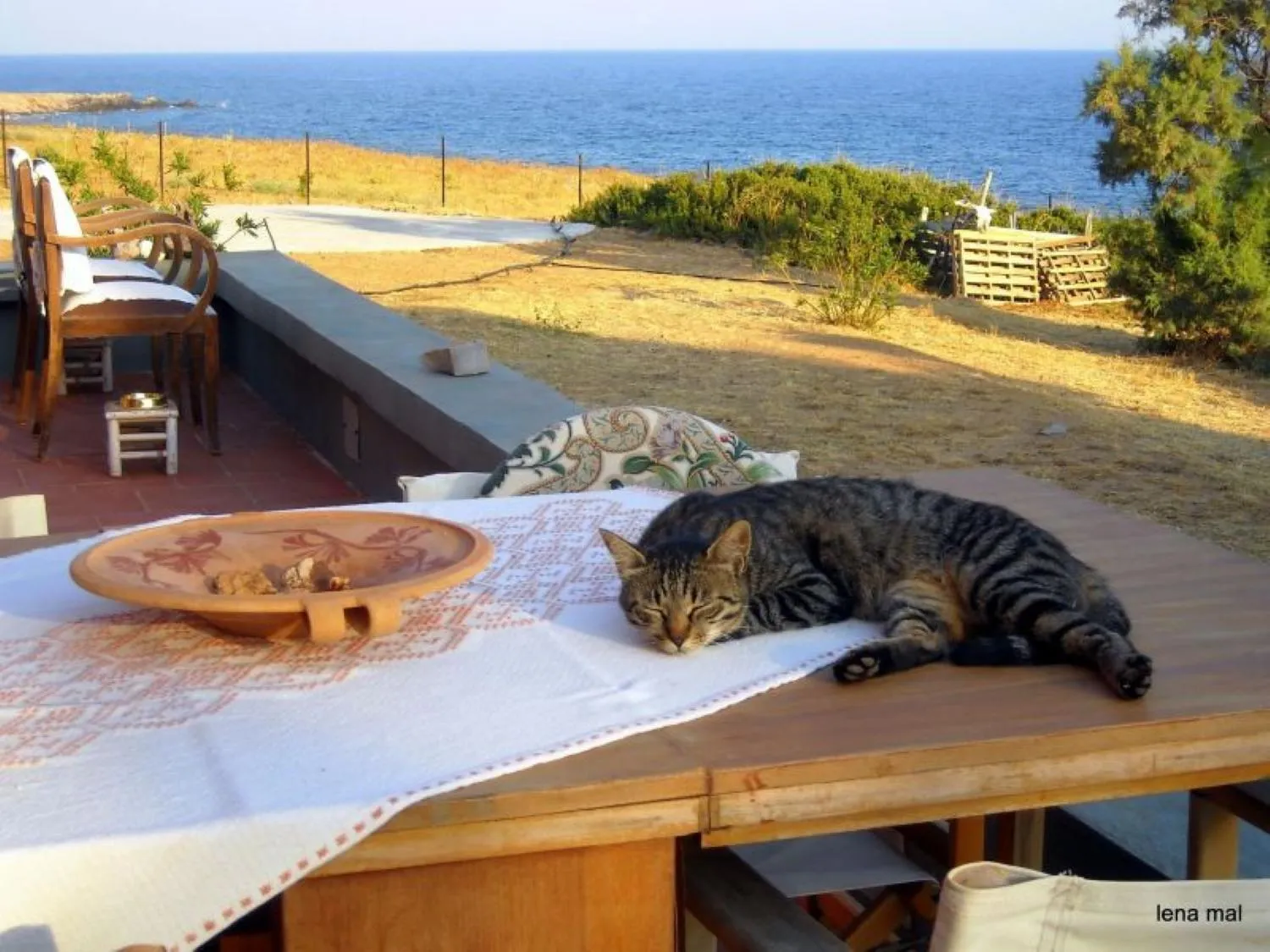 Sea view in Villa Rodialos