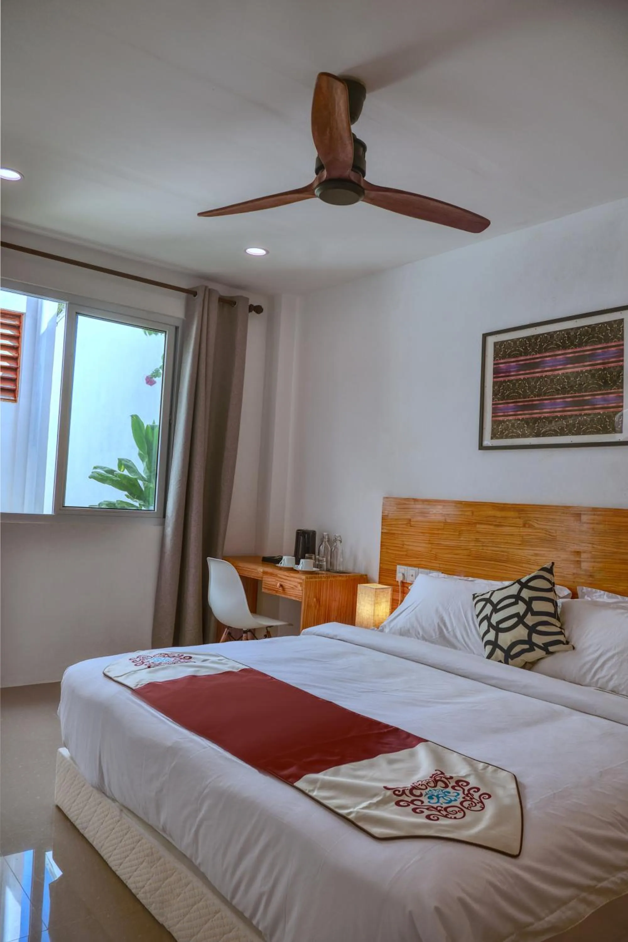 Bed in Island Ambience