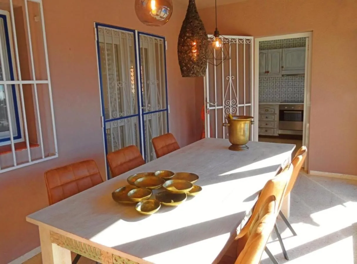 Dining area in La Morada