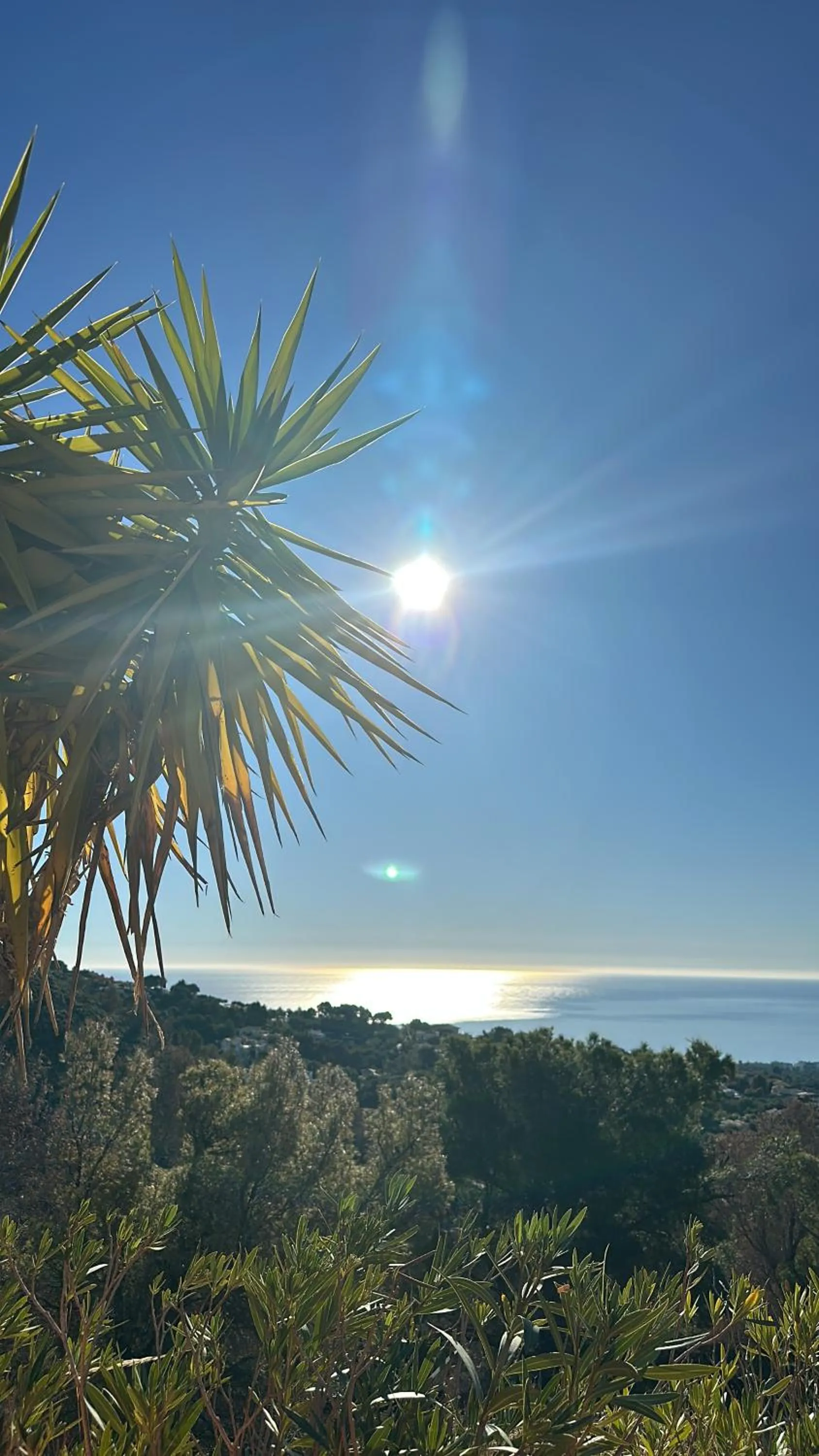 Natural landscape in La Morada