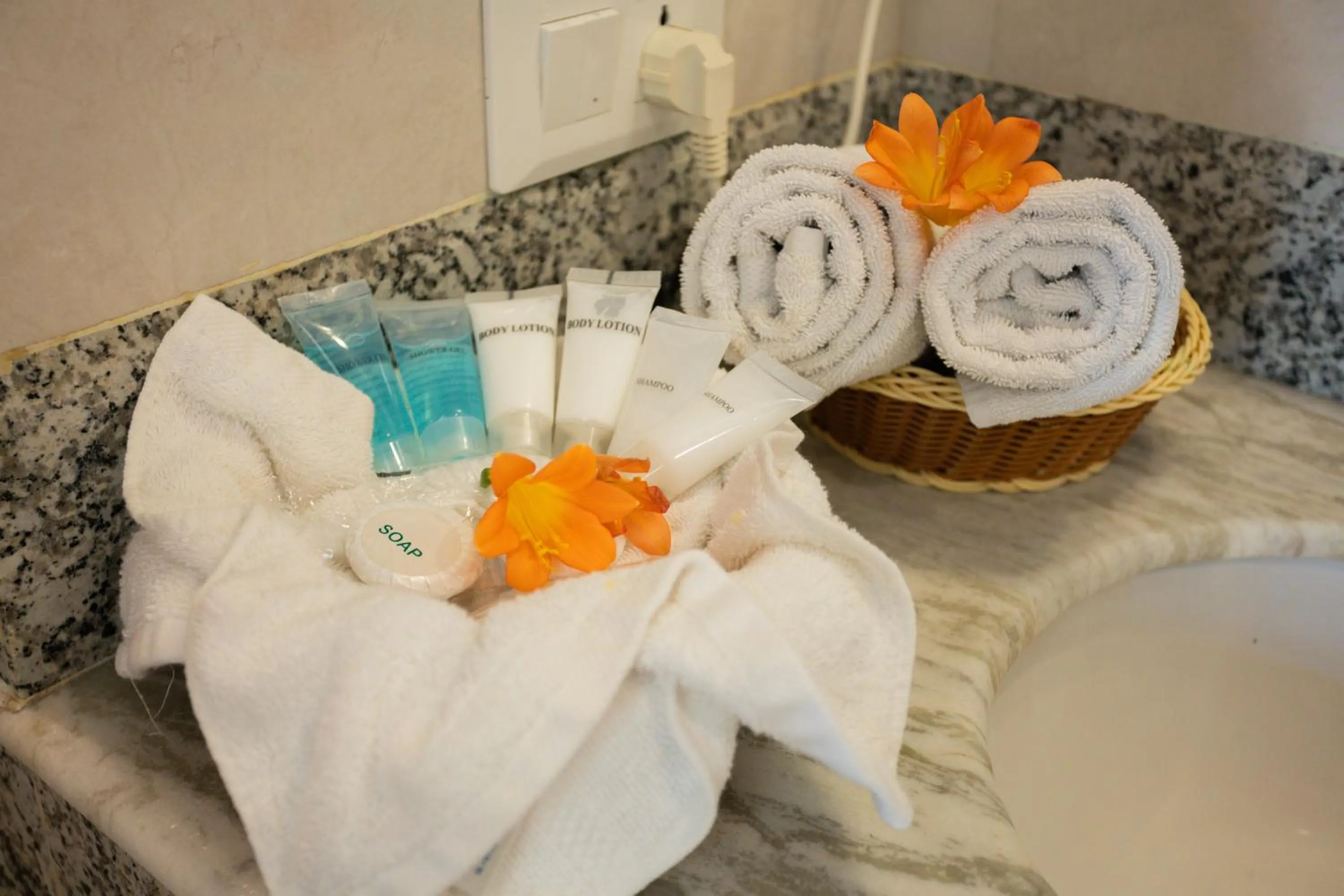 towels in Magnificent Hotel