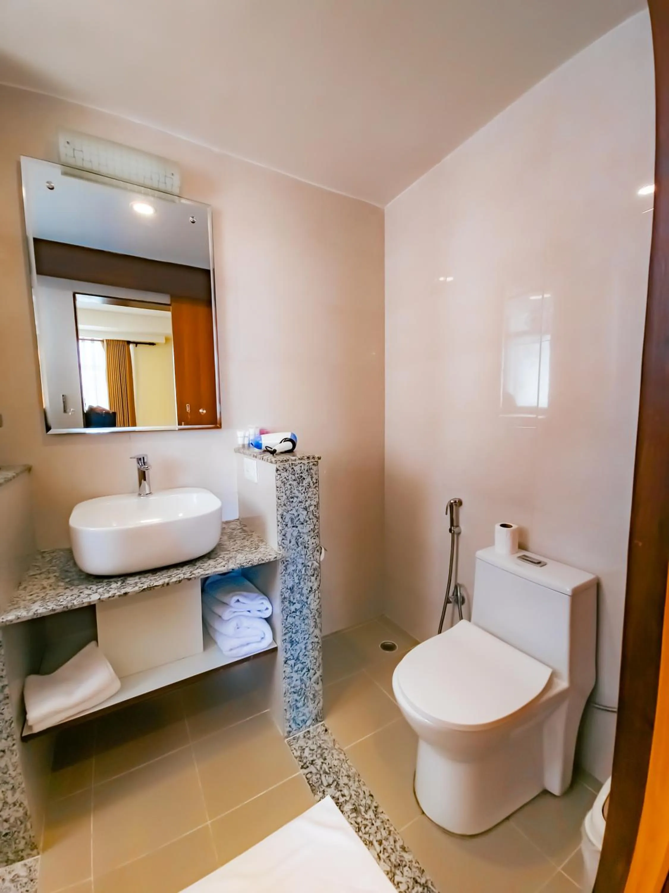 Toilet in Magnificent Hotel