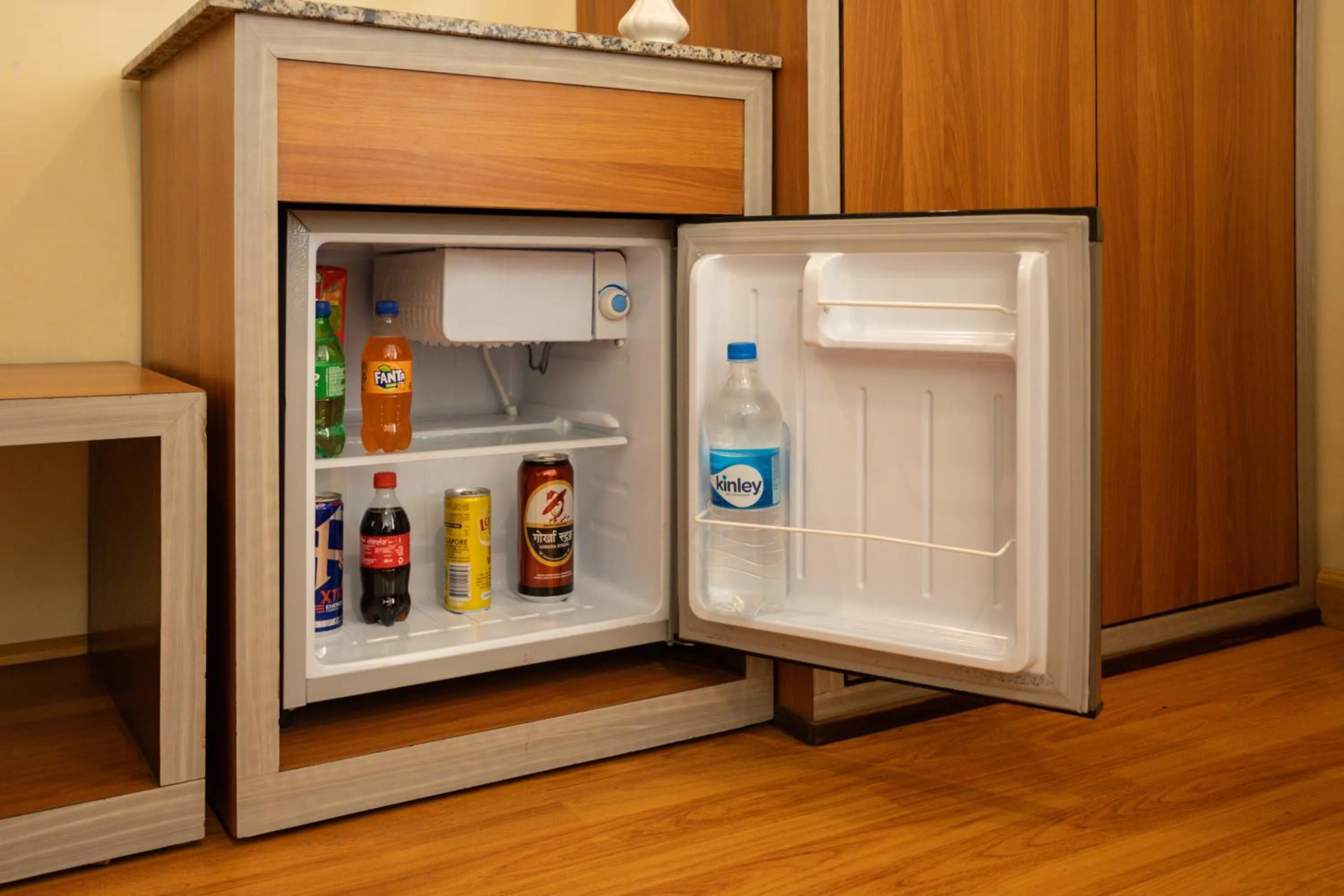 minibar in Magnificent Hotel