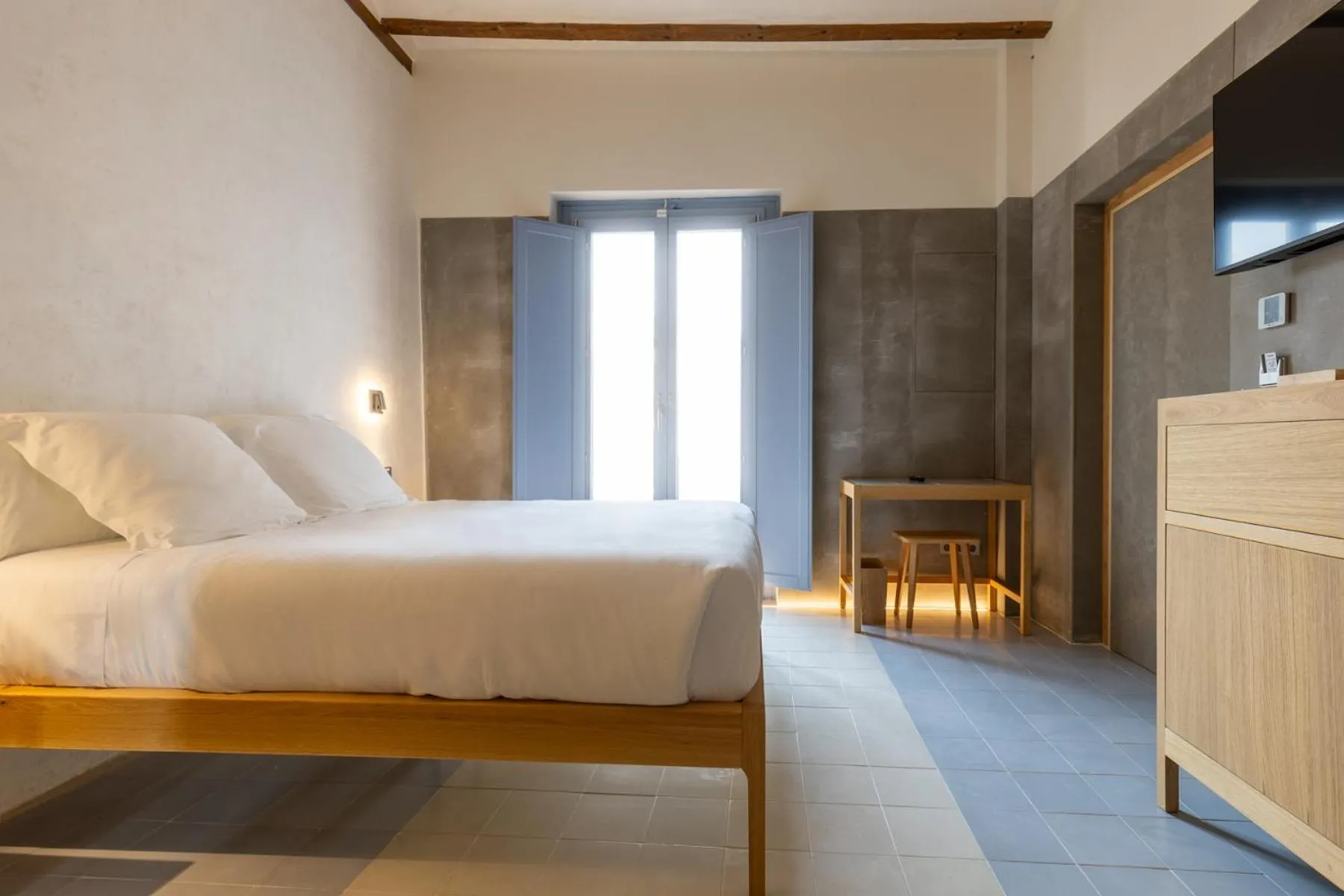 Bed in Hotel Carlos V