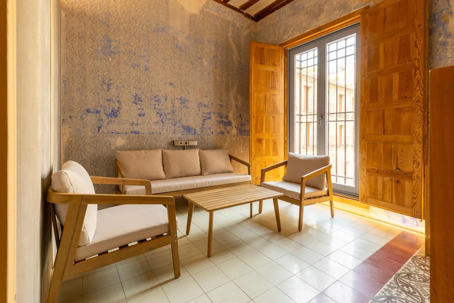 Living room in Hotel Carlos V