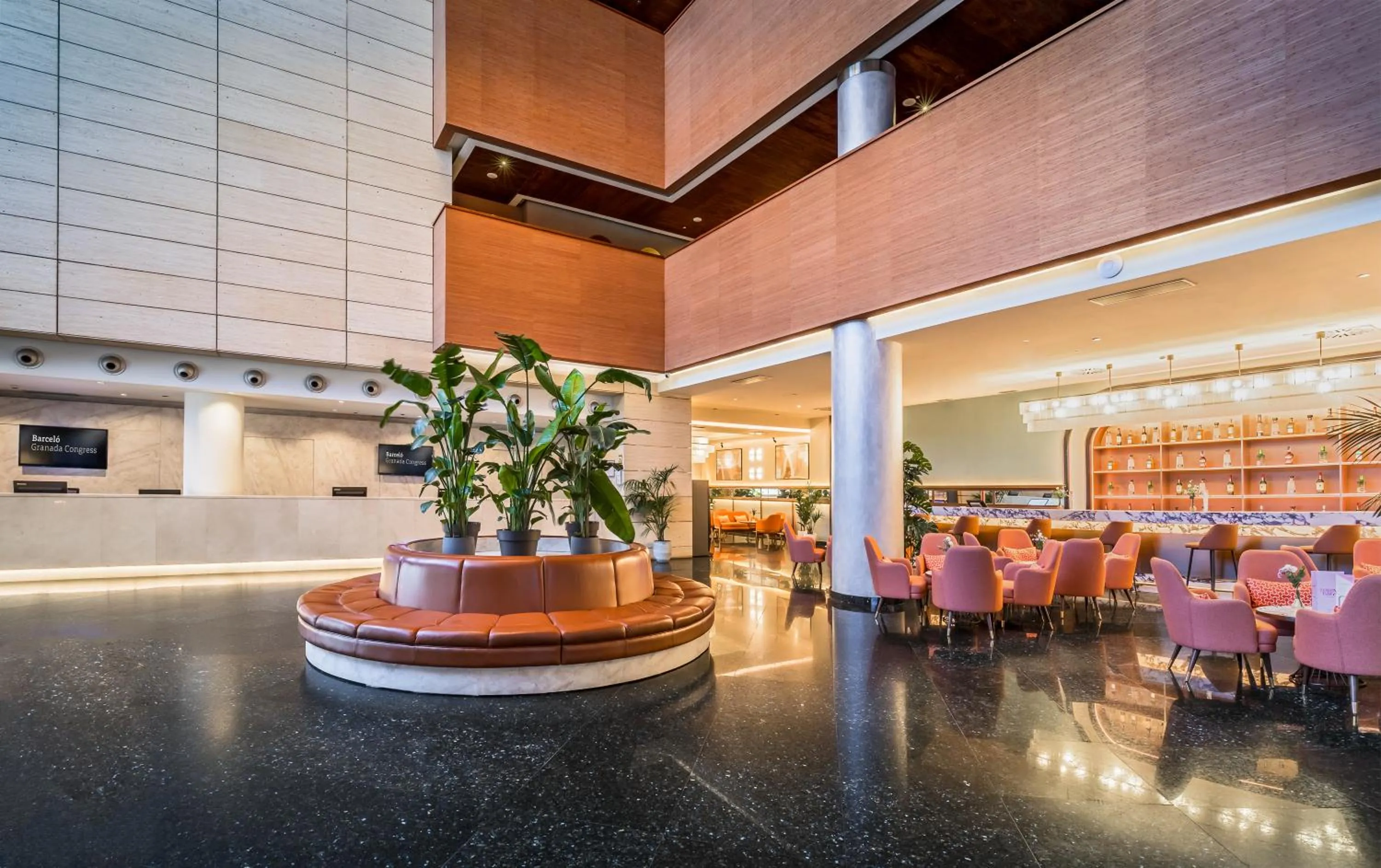 Lobby or reception in Barceló Granada Congress