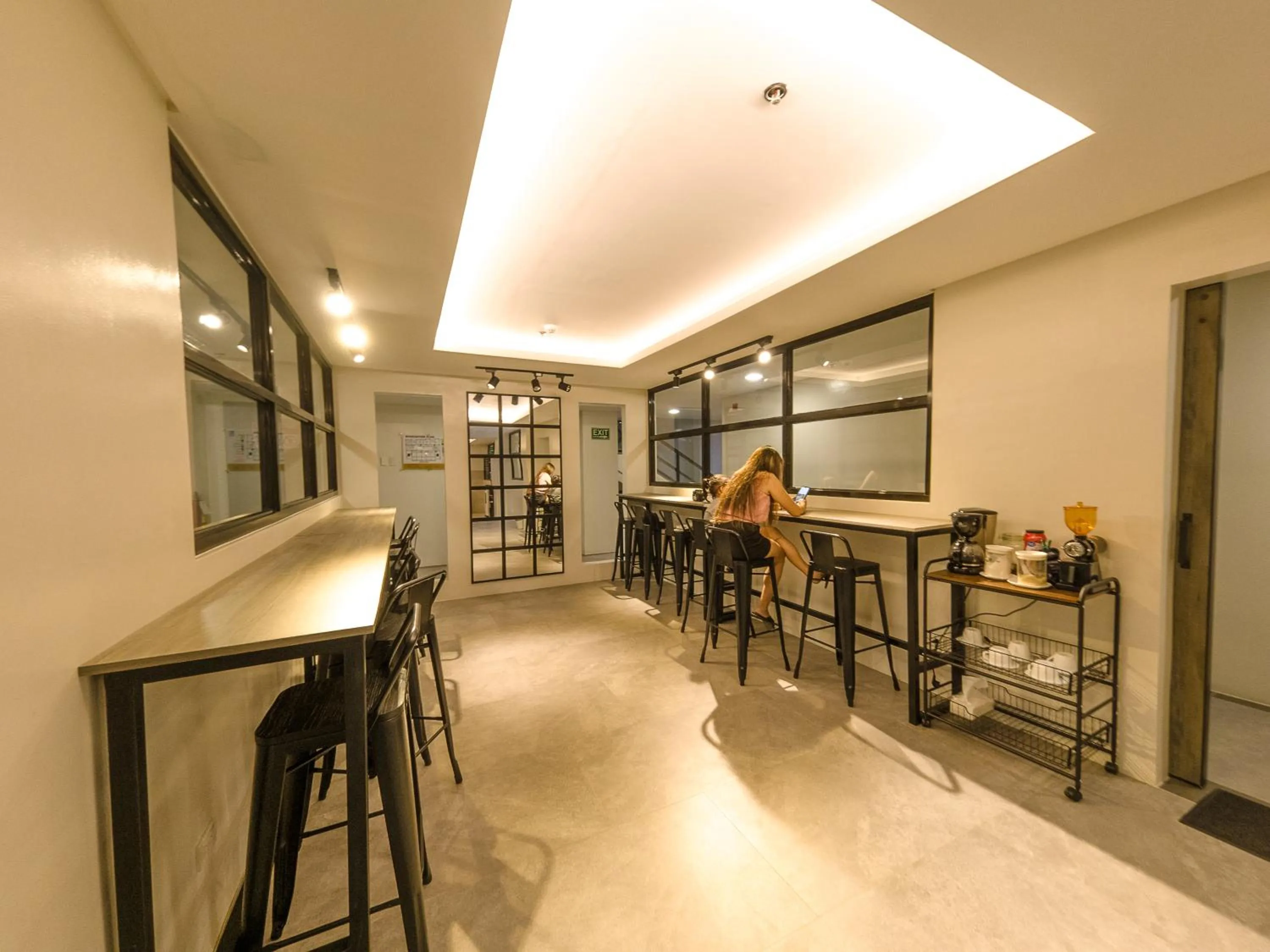 Seating area in Seeya Hotel