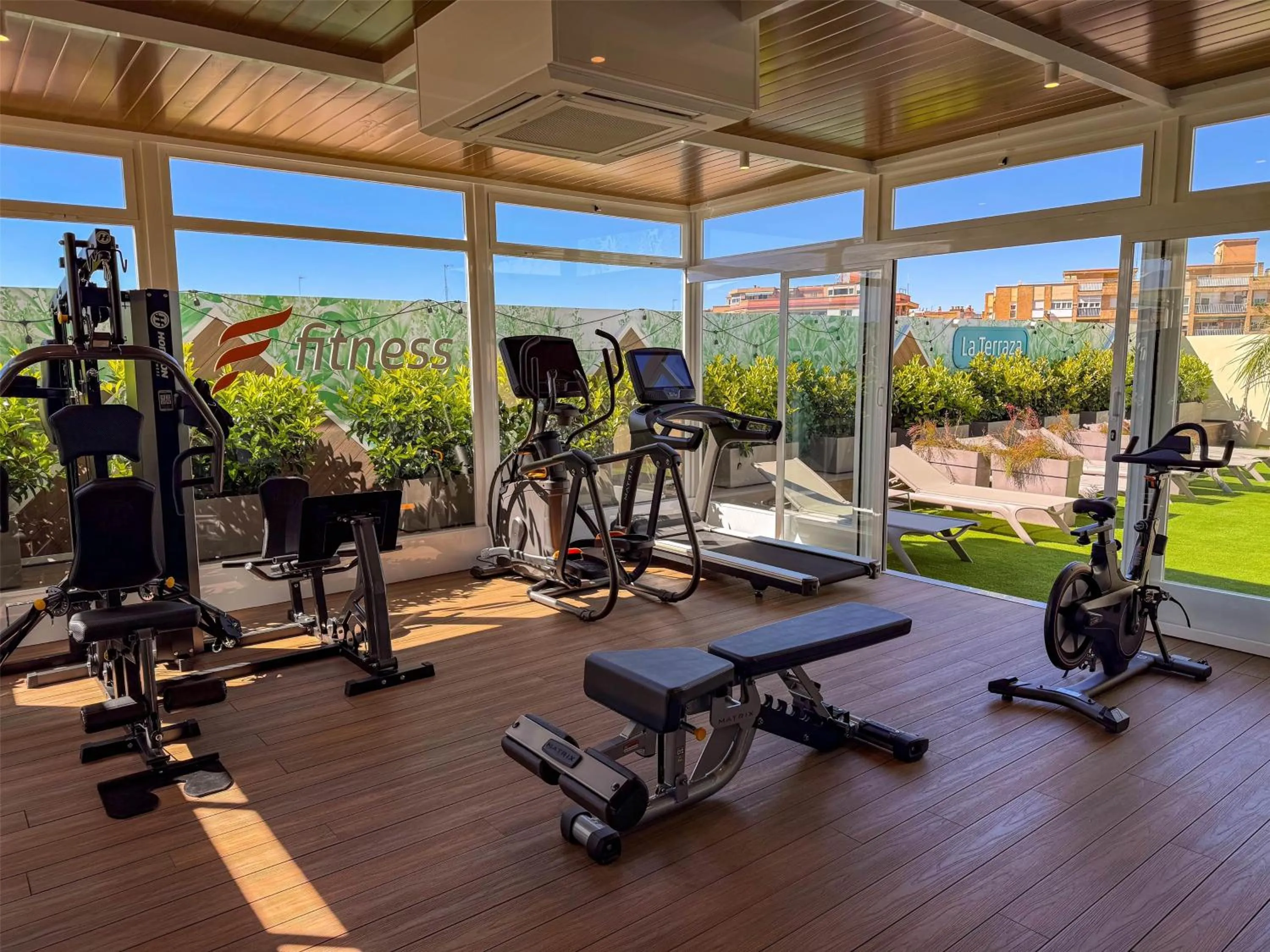 Fitness centre/facilities in Occidental Granada