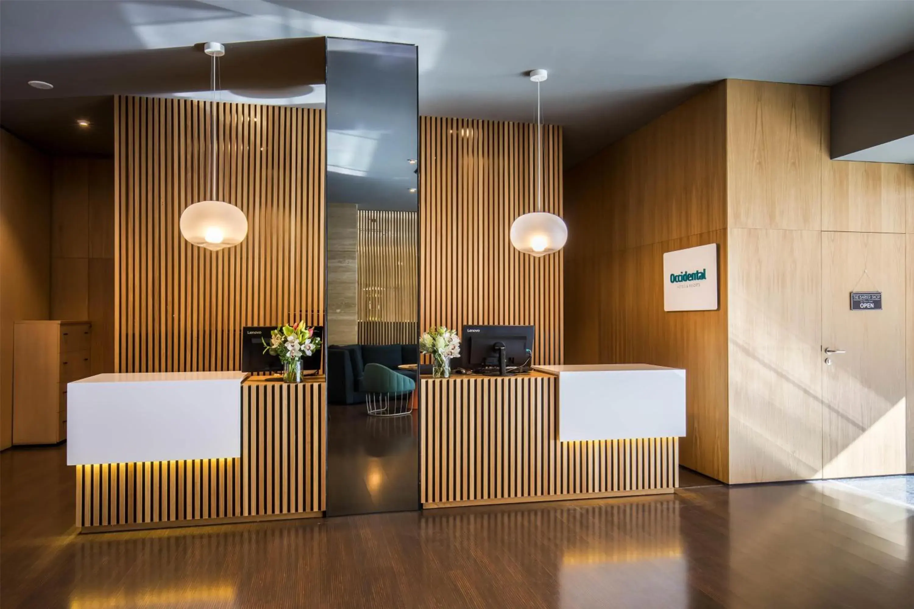 Lobby or reception in Occidental Granada Lobby or reception in Occidental Granada