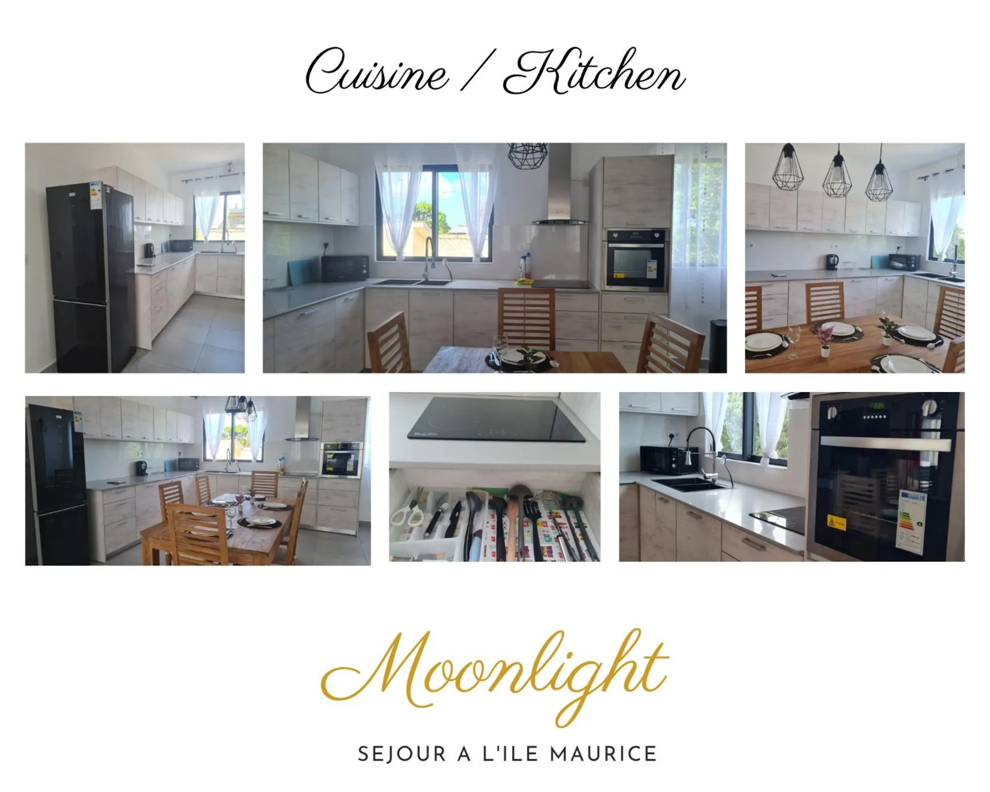 Kitchen or kitchenette in MoonLight Residence