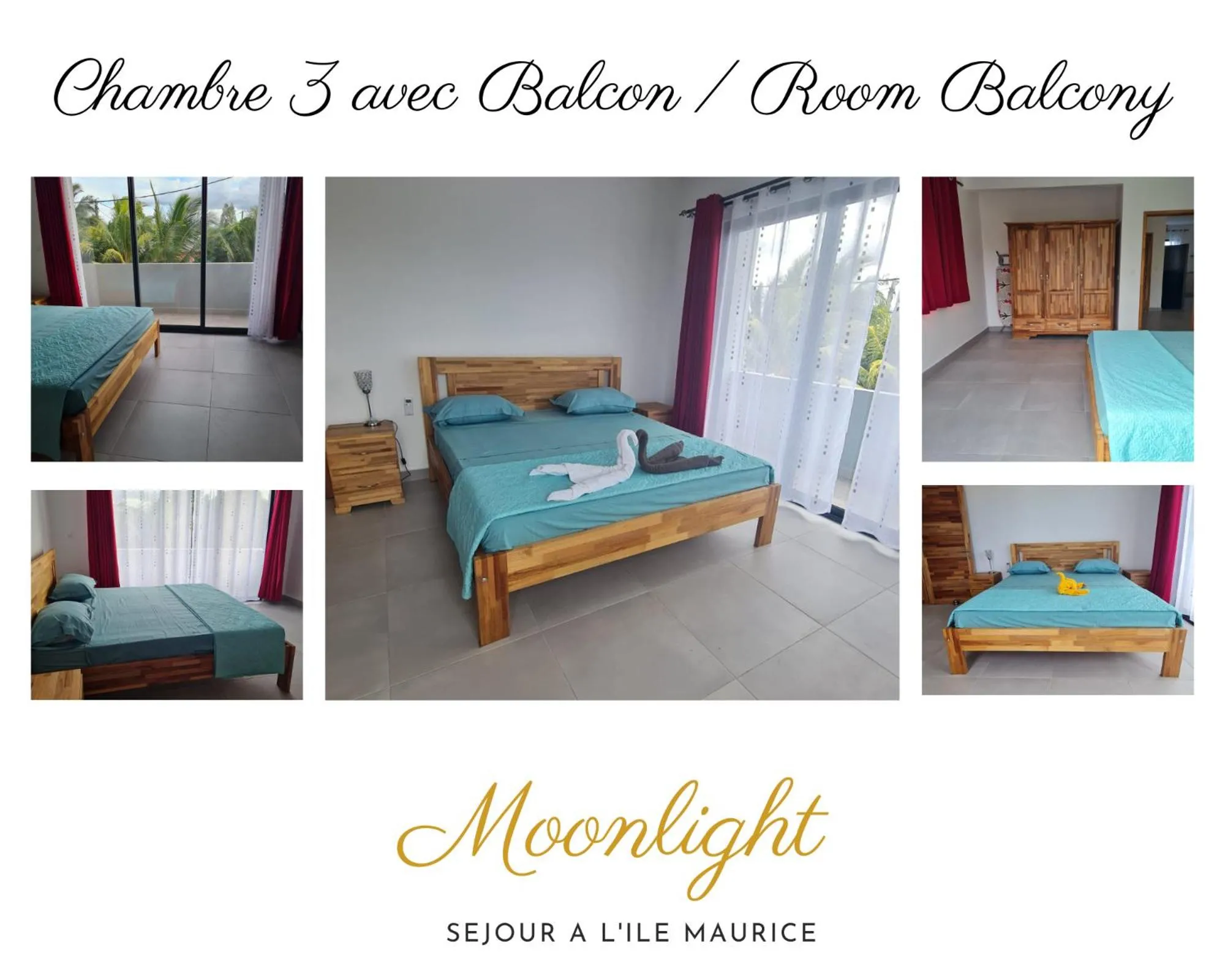 Bed in MoonLight Residence