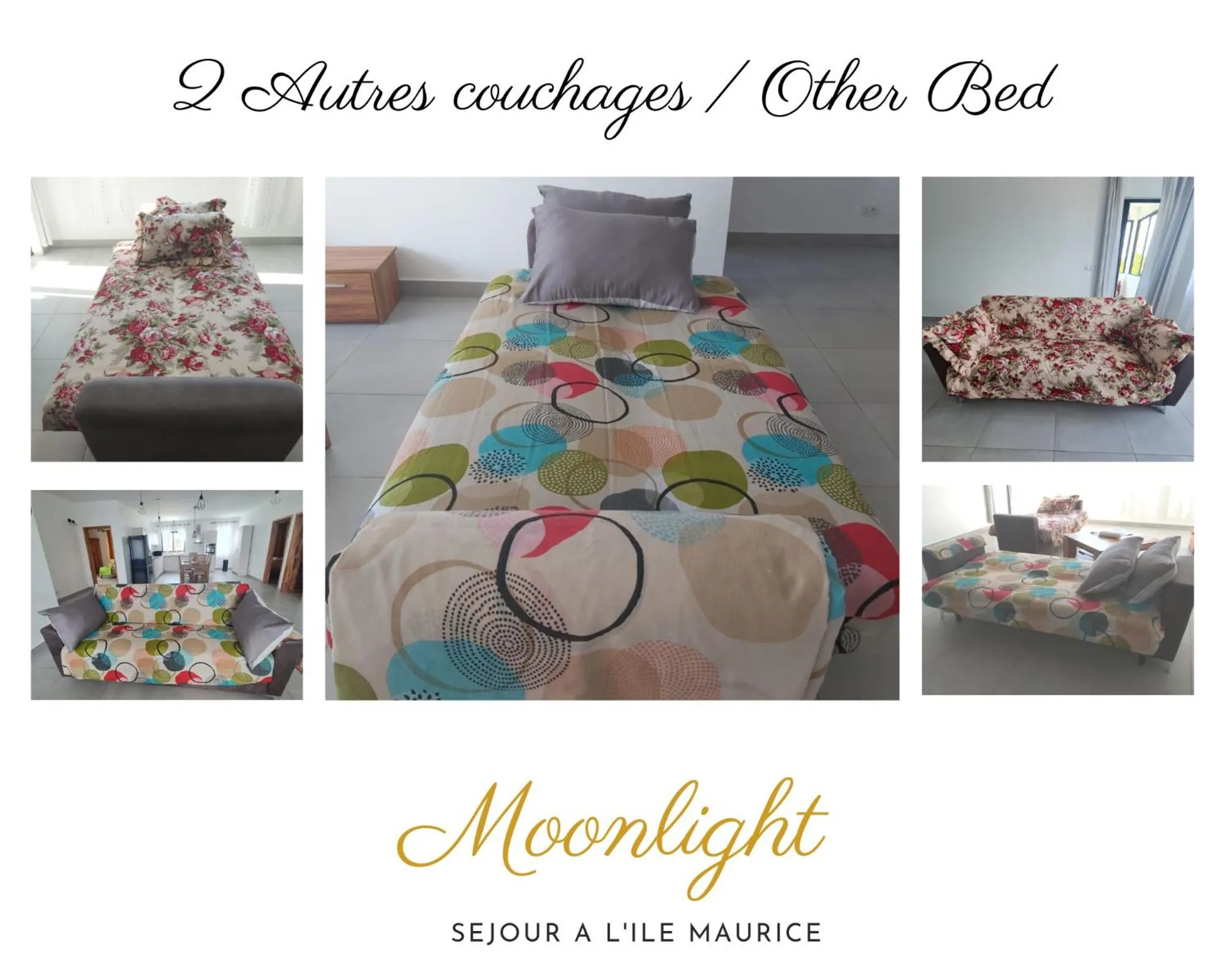 Bed in MoonLight Residence
