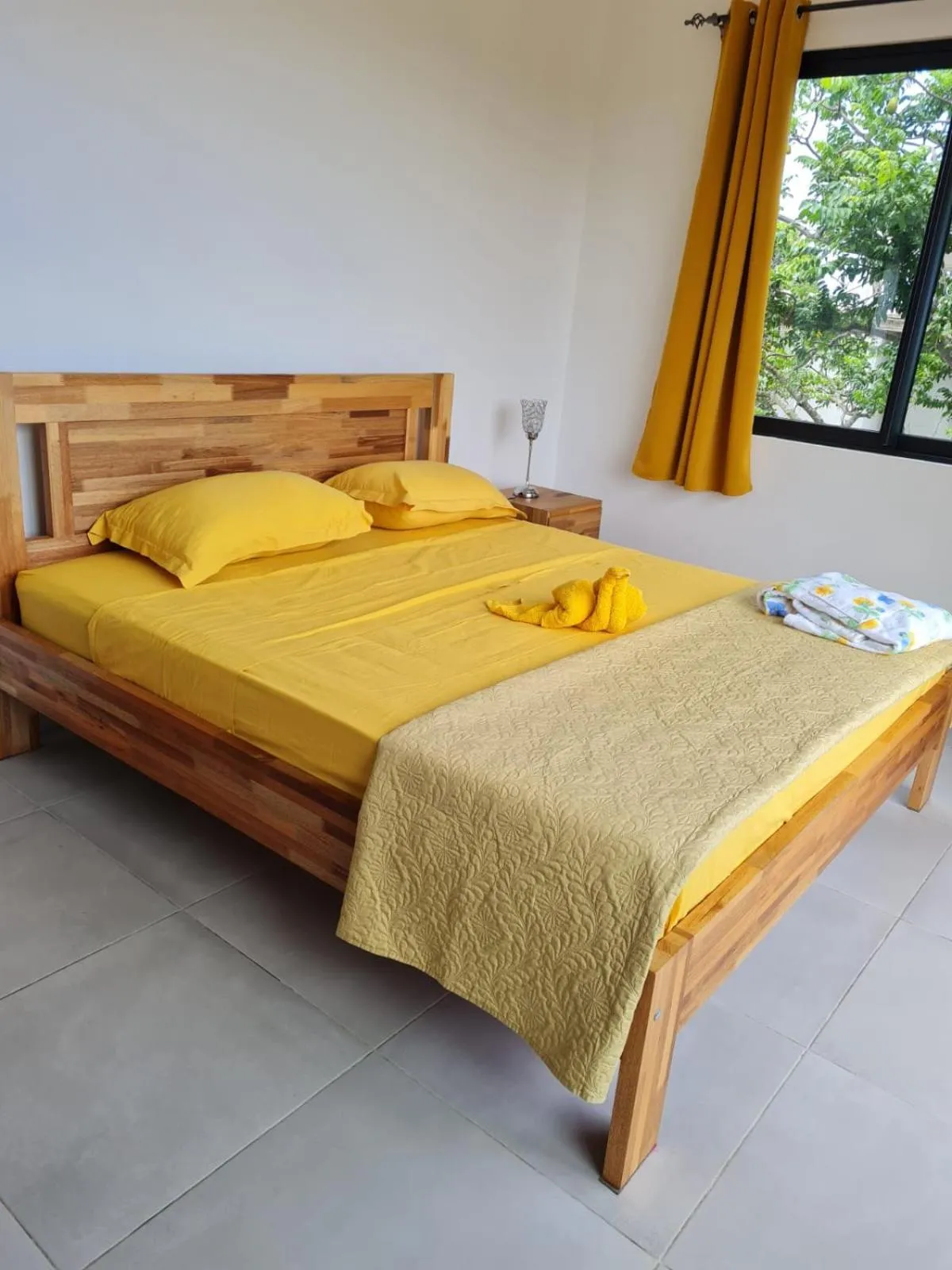 Bed in MoonLight Residence