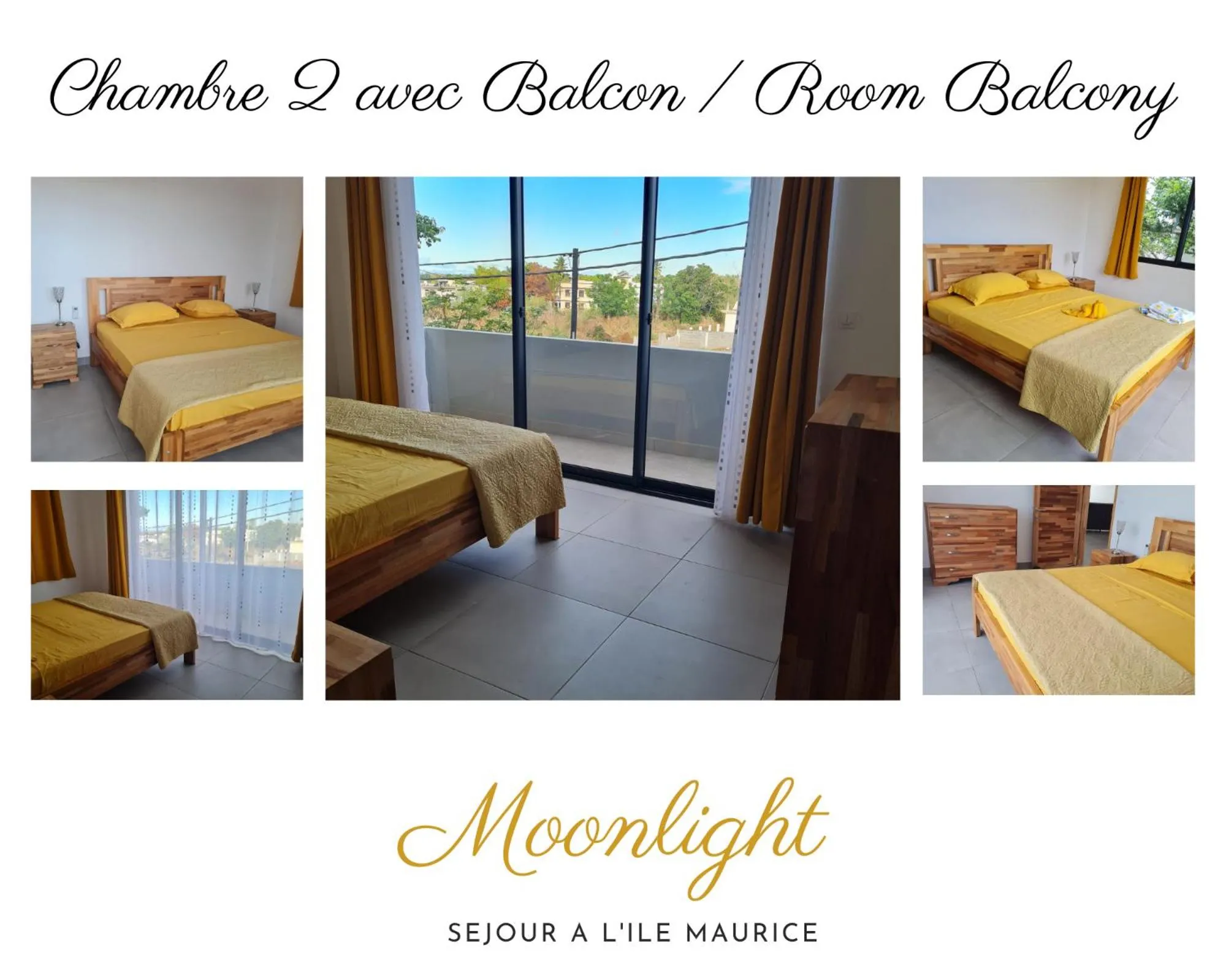 Bed in MoonLight Residence