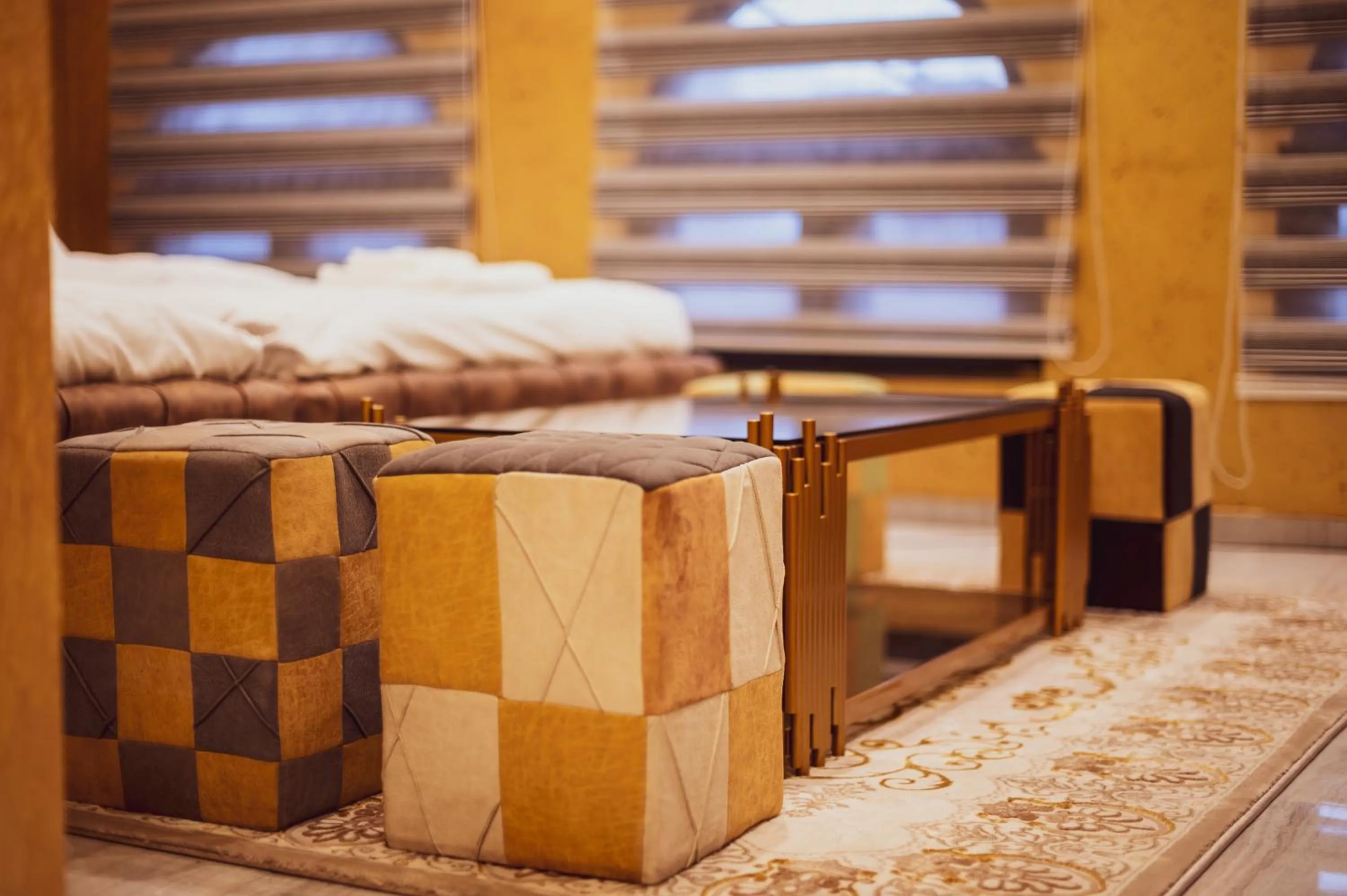Bed in Hotel Premium