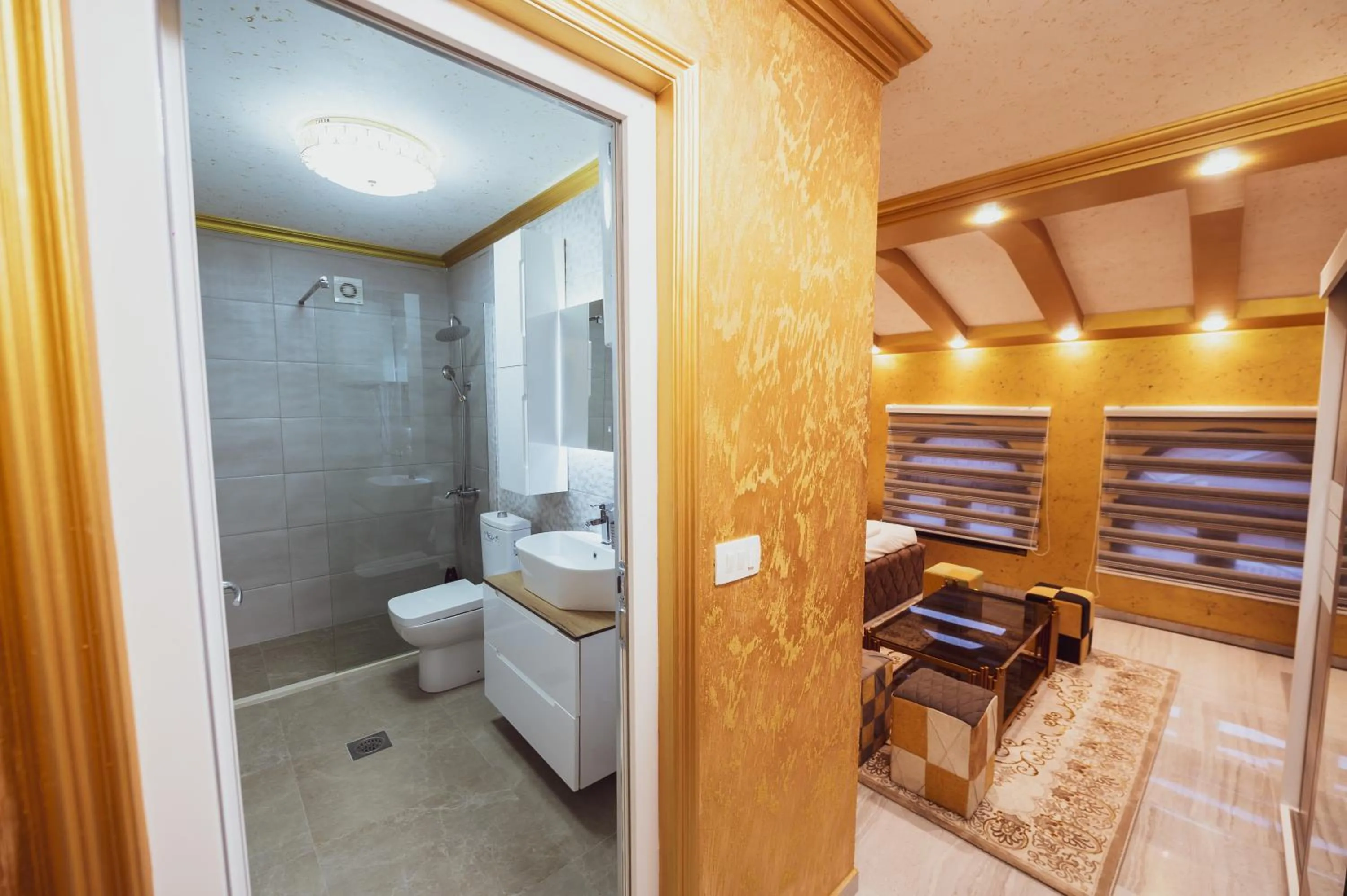 Shower in Hotel Premium