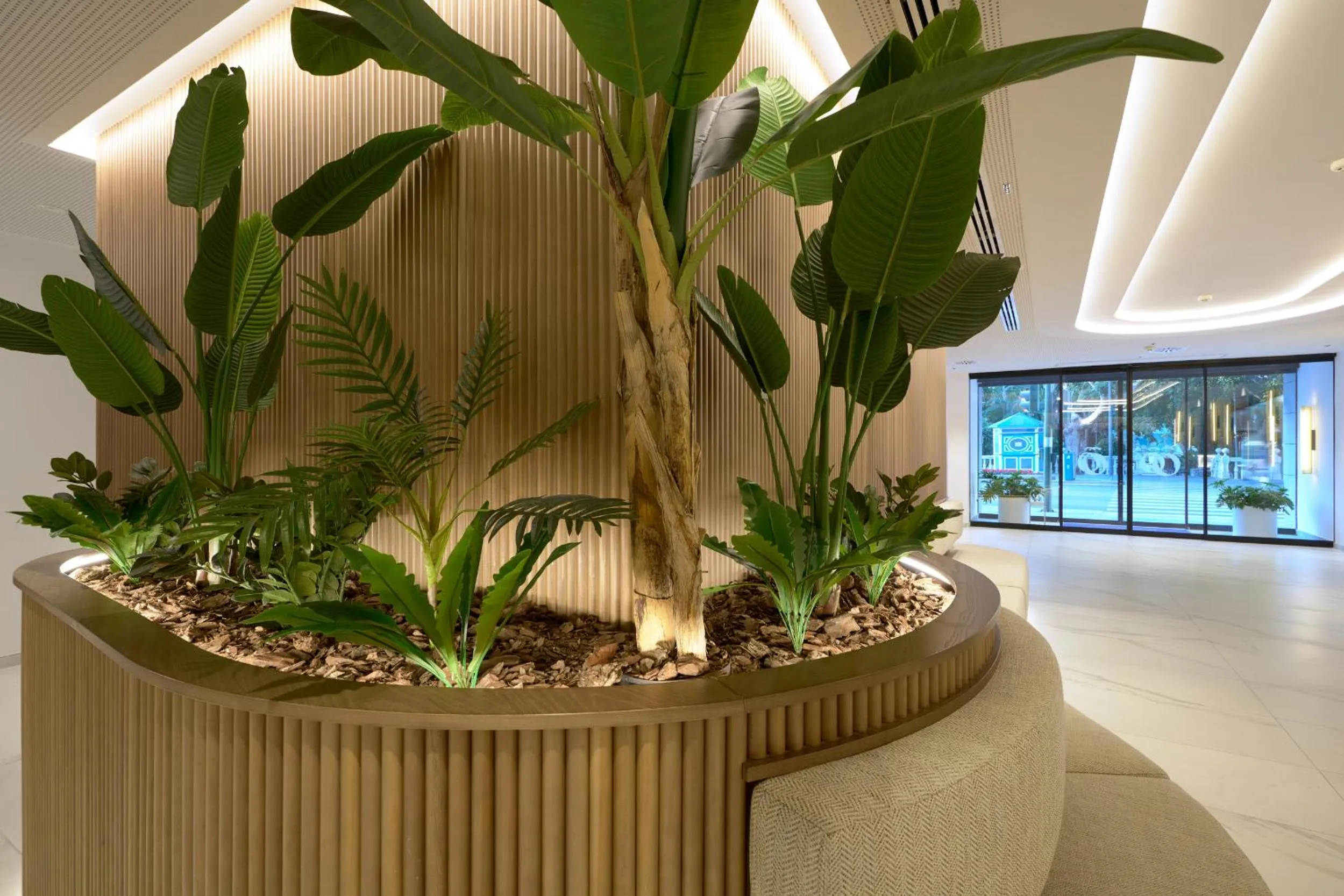 Lobby or reception in Óbal Hotel Marbella