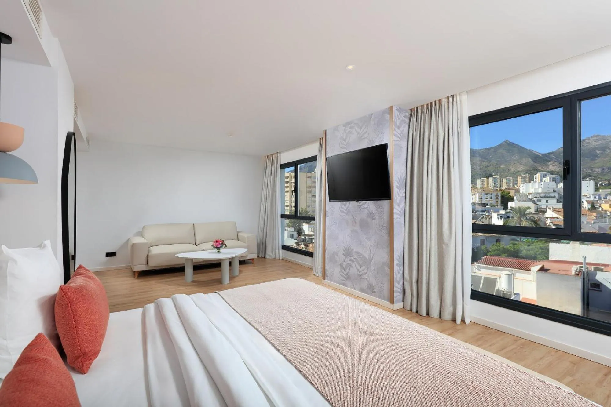 Bed in Óbal Hotel Marbella