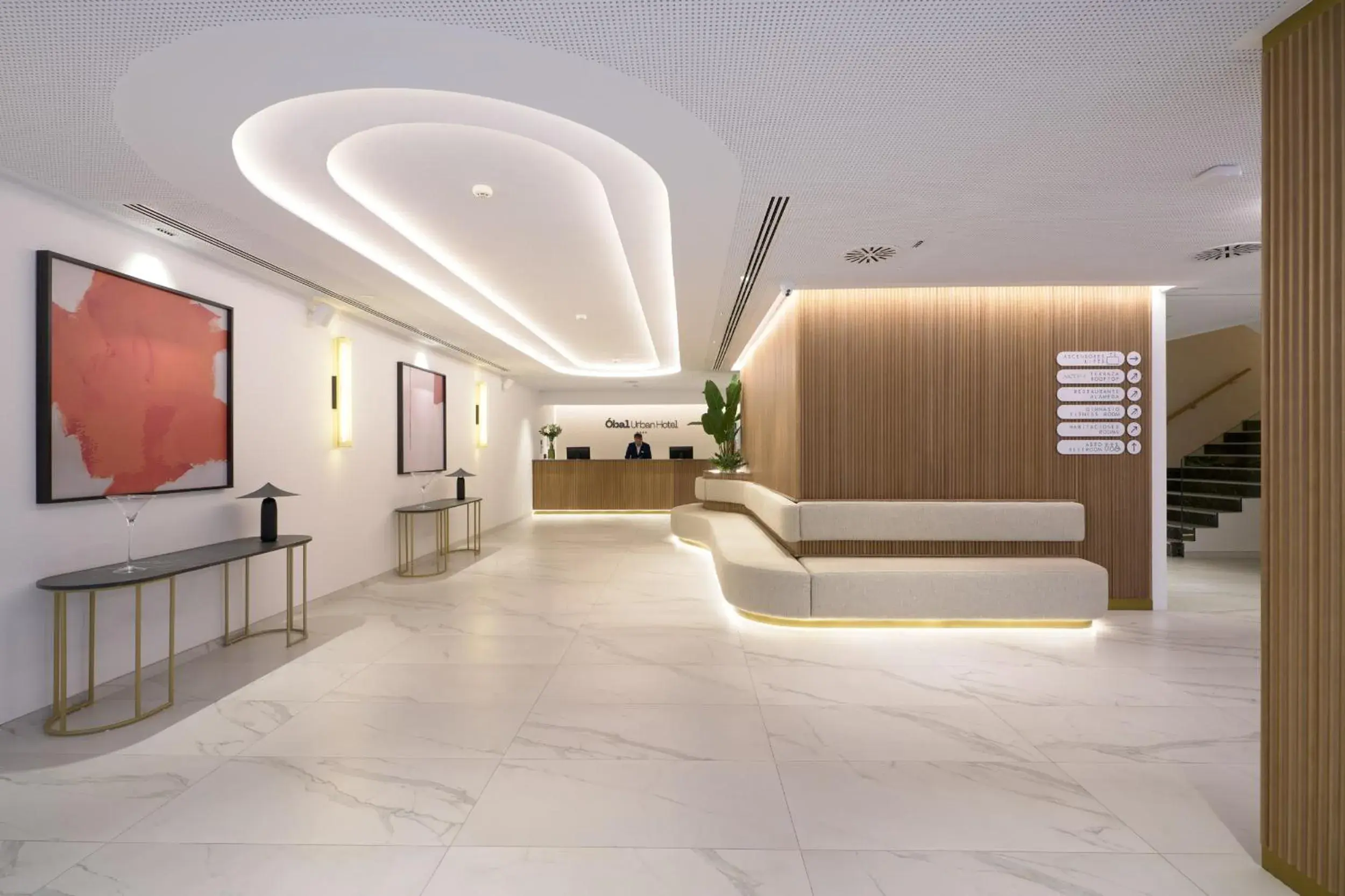 Lobby or reception in Óbal Hotel Marbella Lobby or reception in Óbal Hotel Marbella