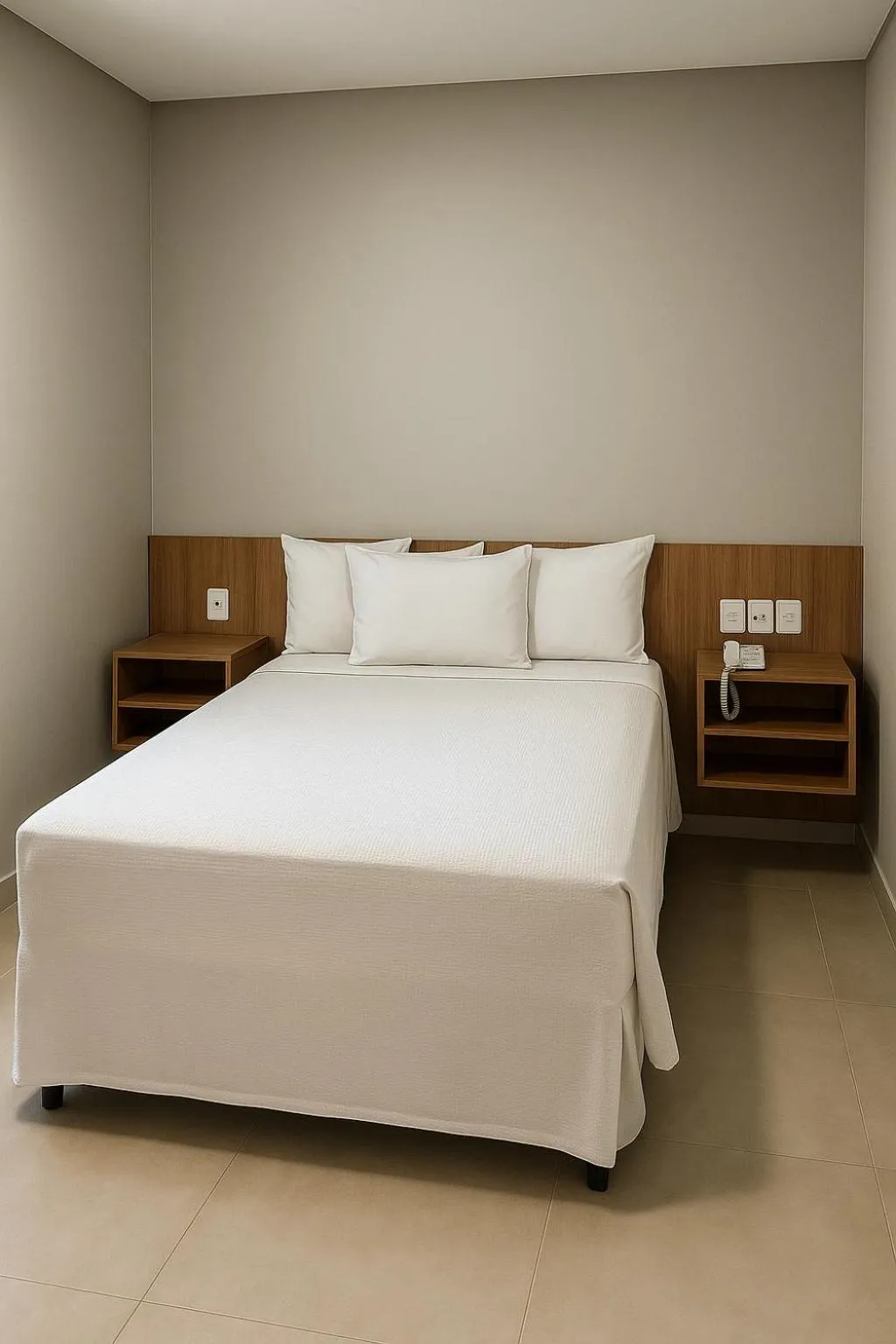 Bed in Hotel Solar Paulista
