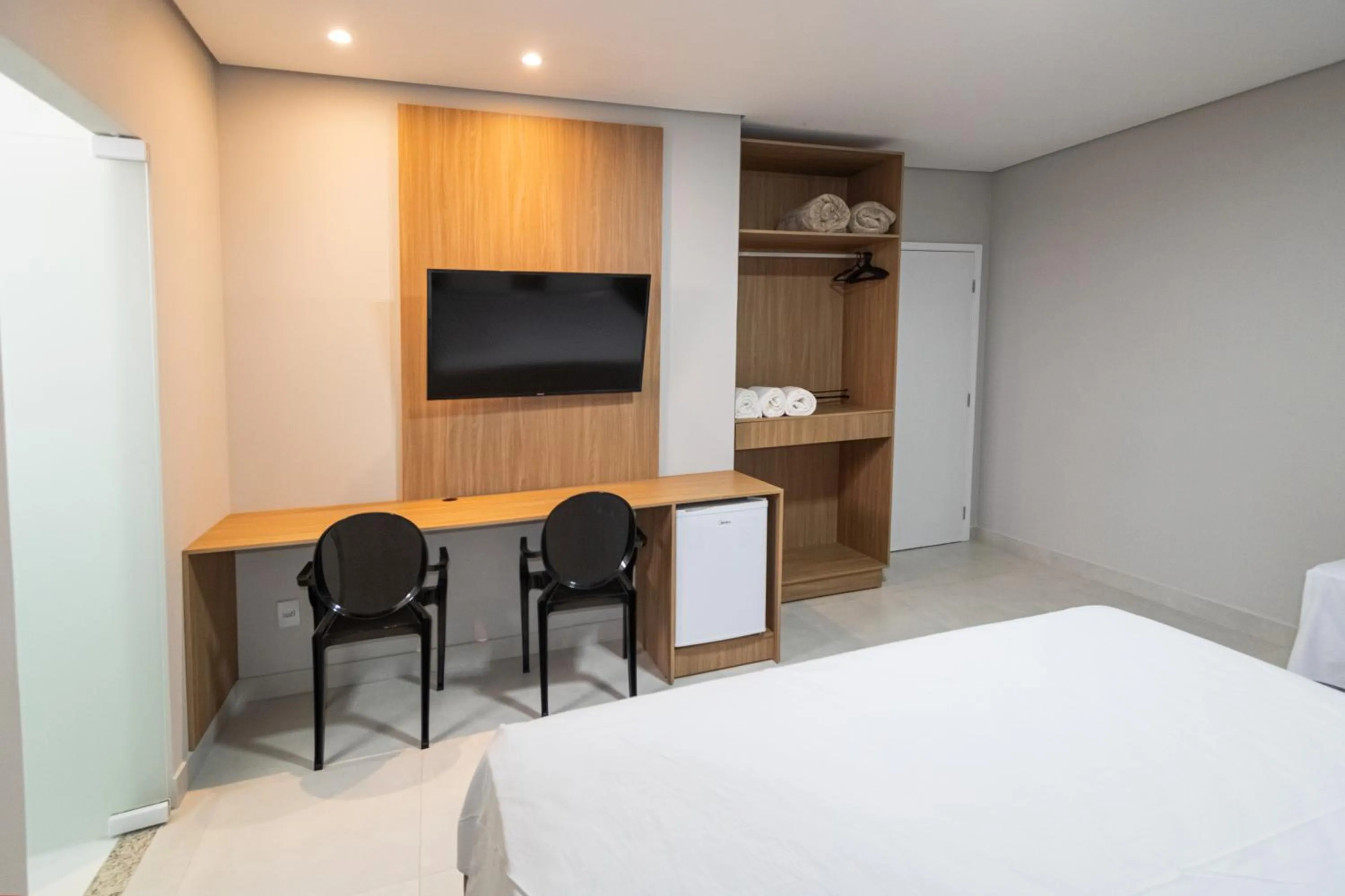 Bed in Hotel Solar Paulista