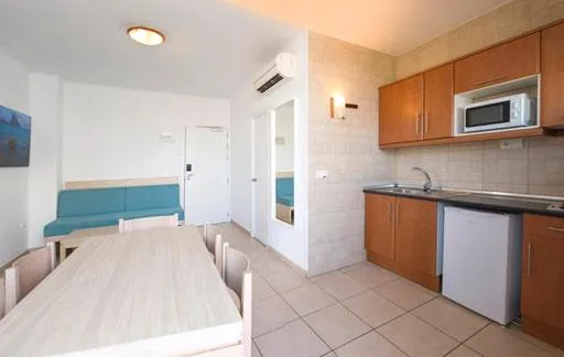 Kitchen or kitchenette in Apartamentos Tramuntana