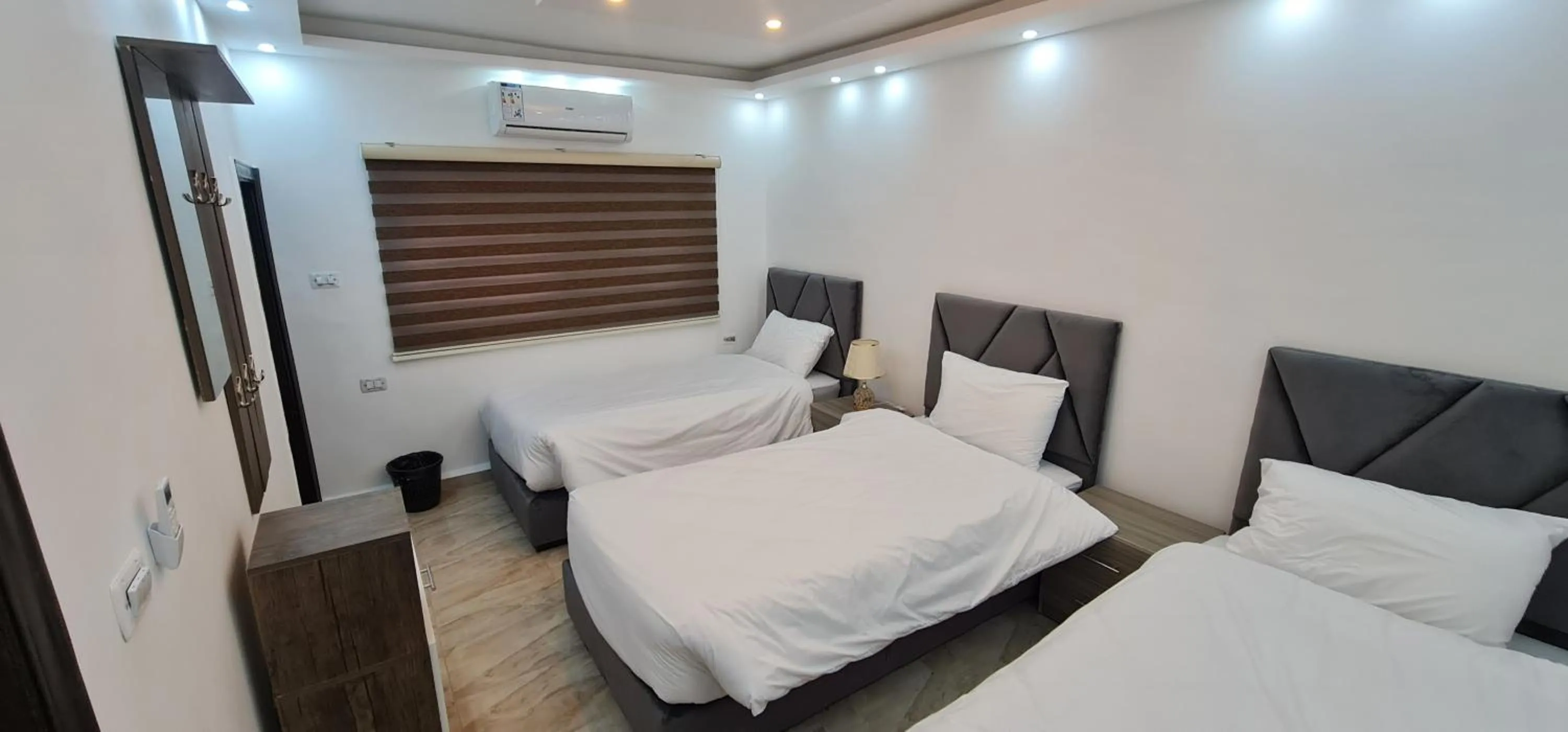 Bed in Nabateans Home Hotel