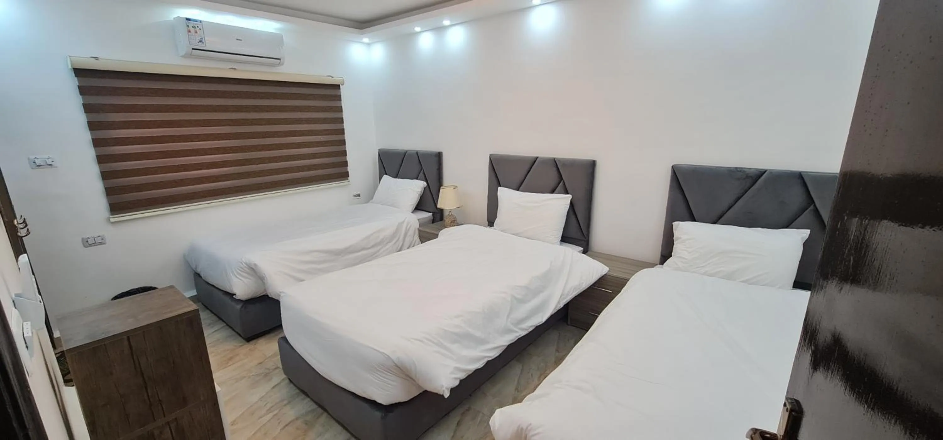 Bed in Nabateans Home Hotel