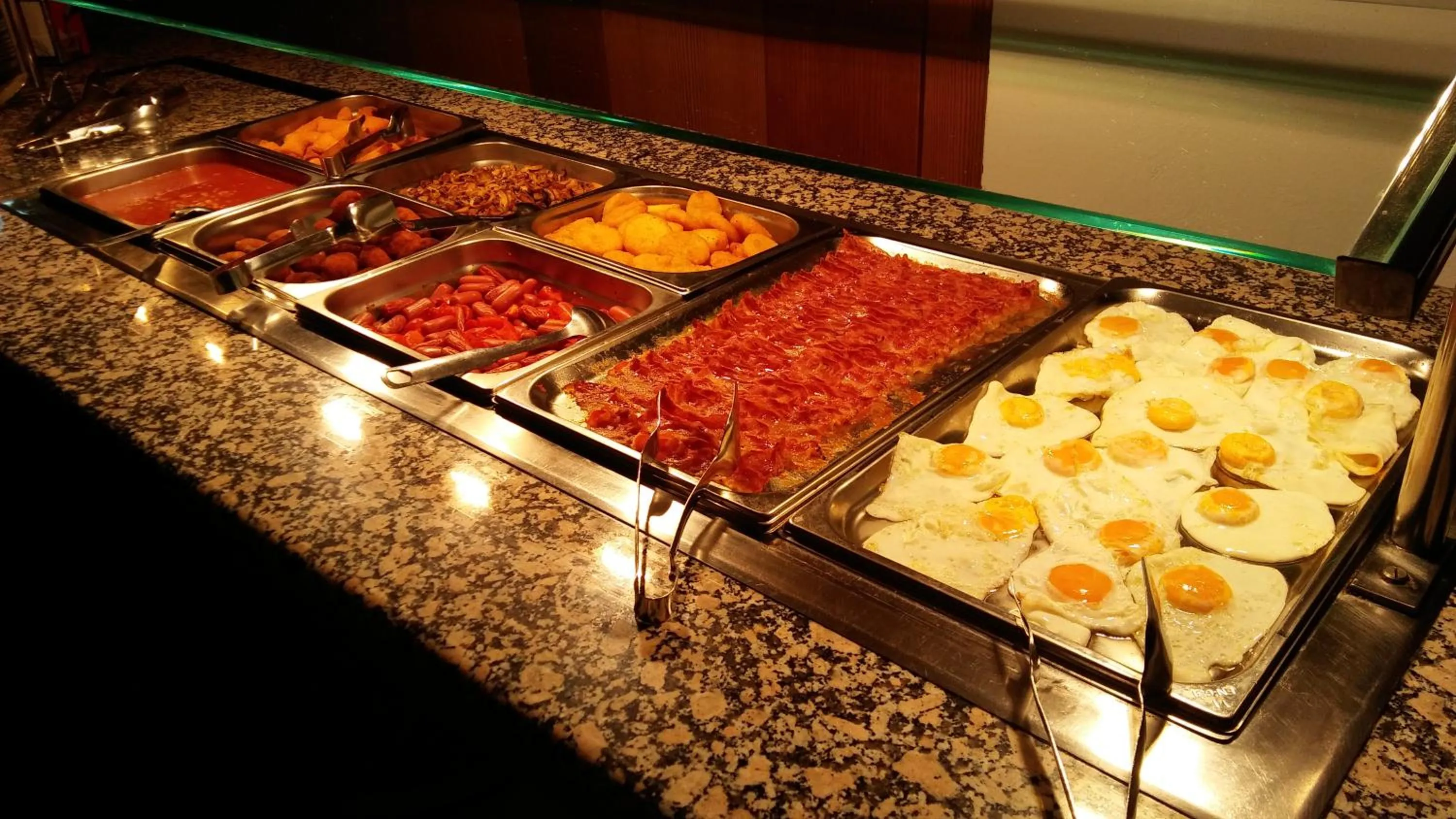 Breakfast in Aparthotel Puerto Cala Vadella