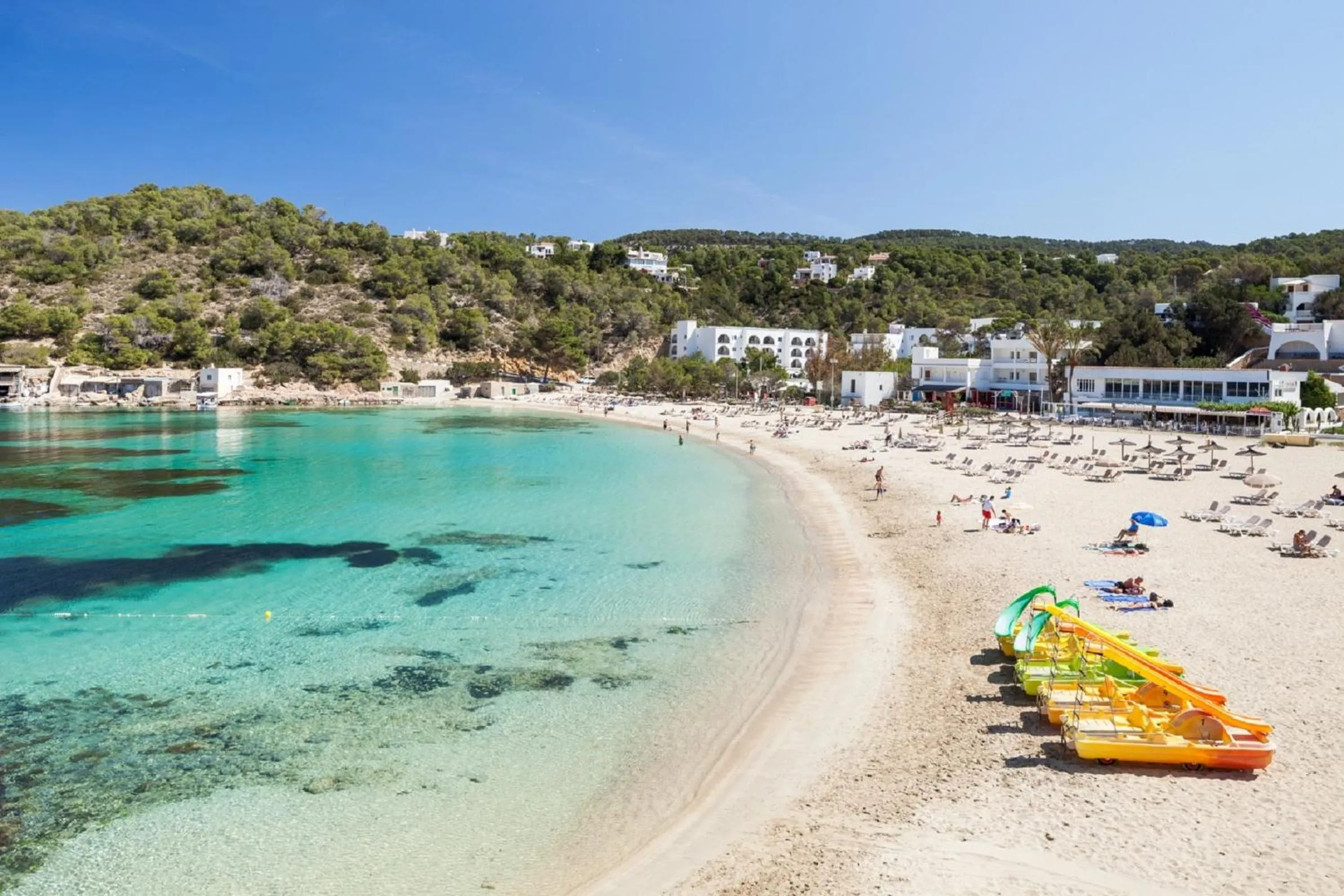 Beach in Aparthotel Puerto Cala Vadella